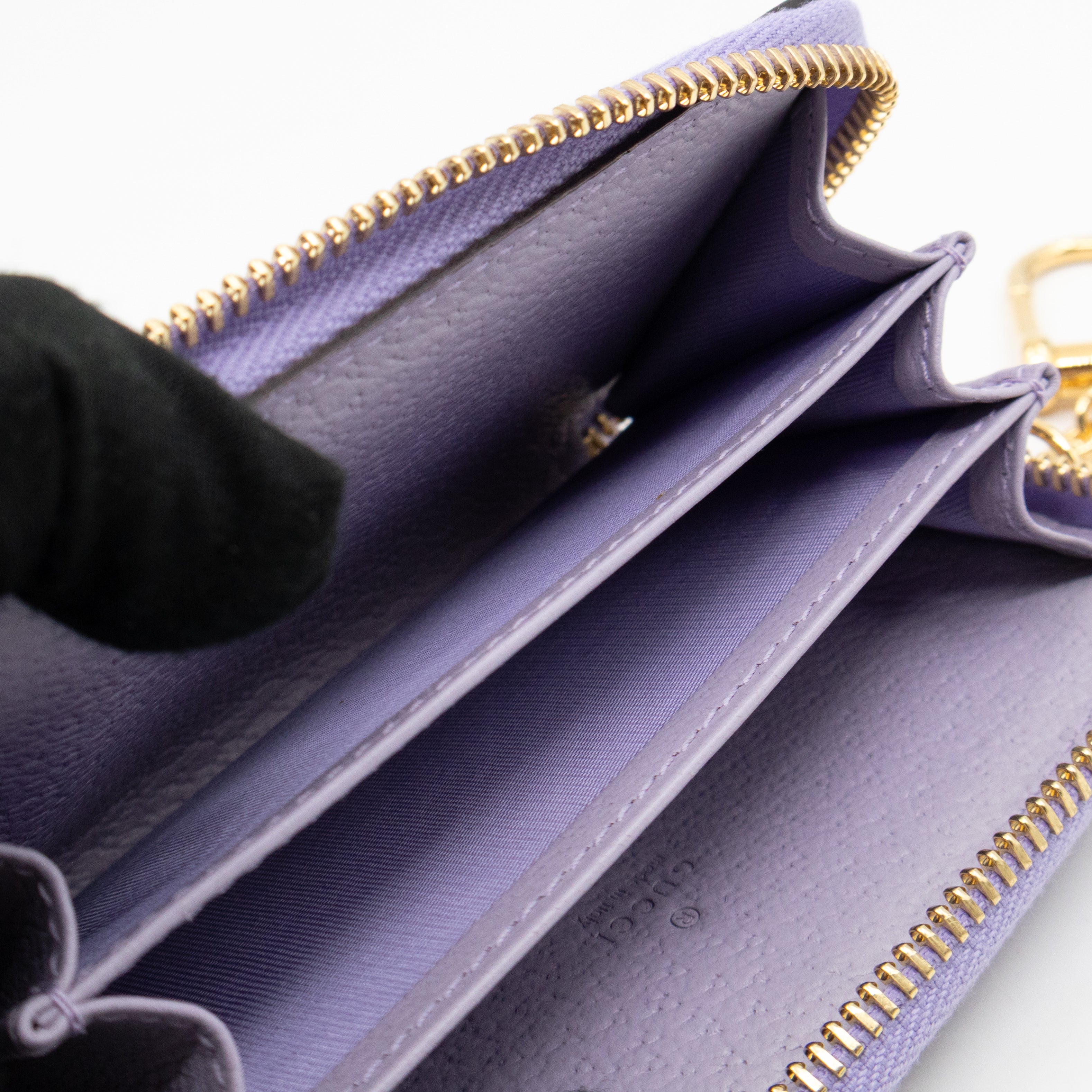 Ophidia Zip Around Card Case Lilac