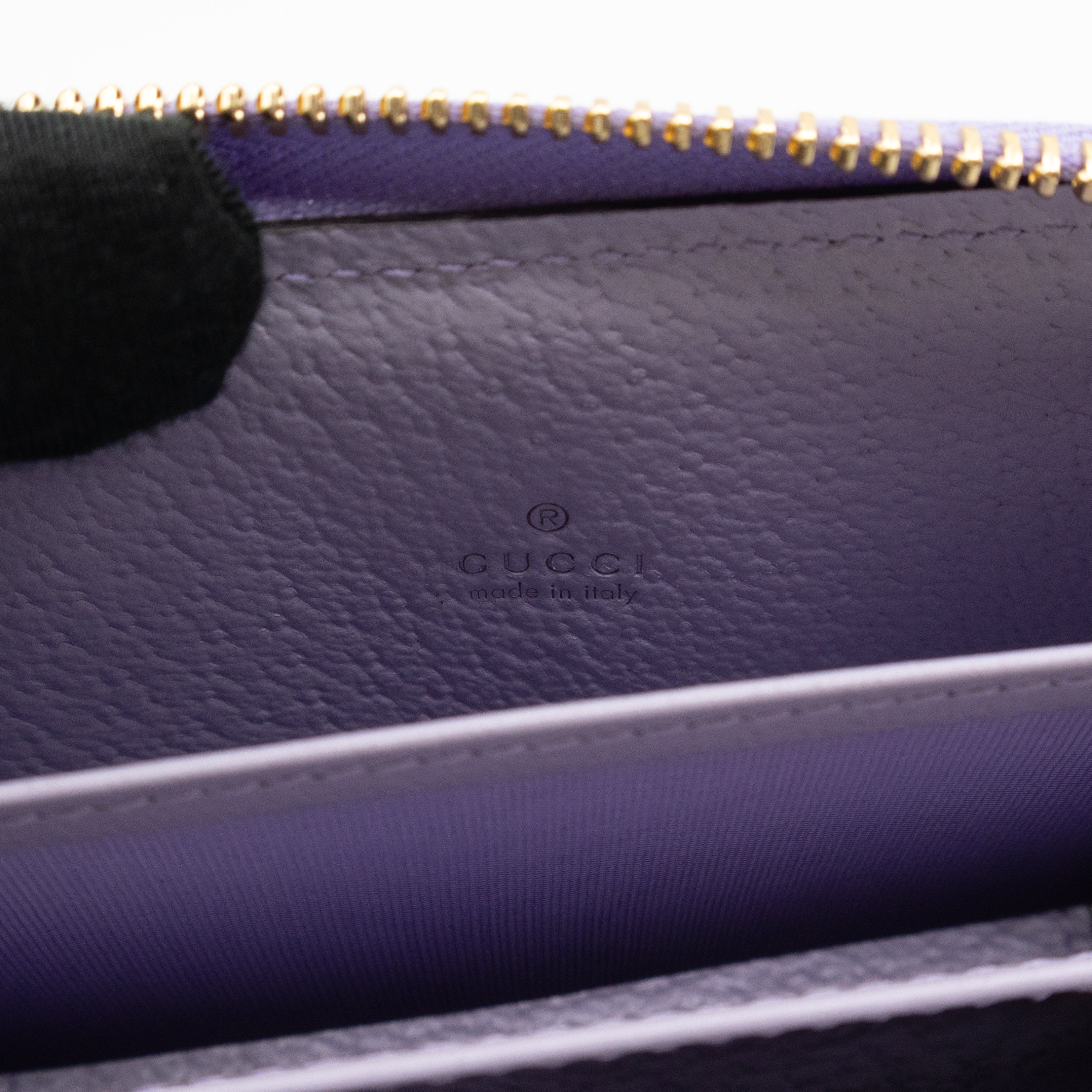 Ophidia Zip Around Card Case Lilac