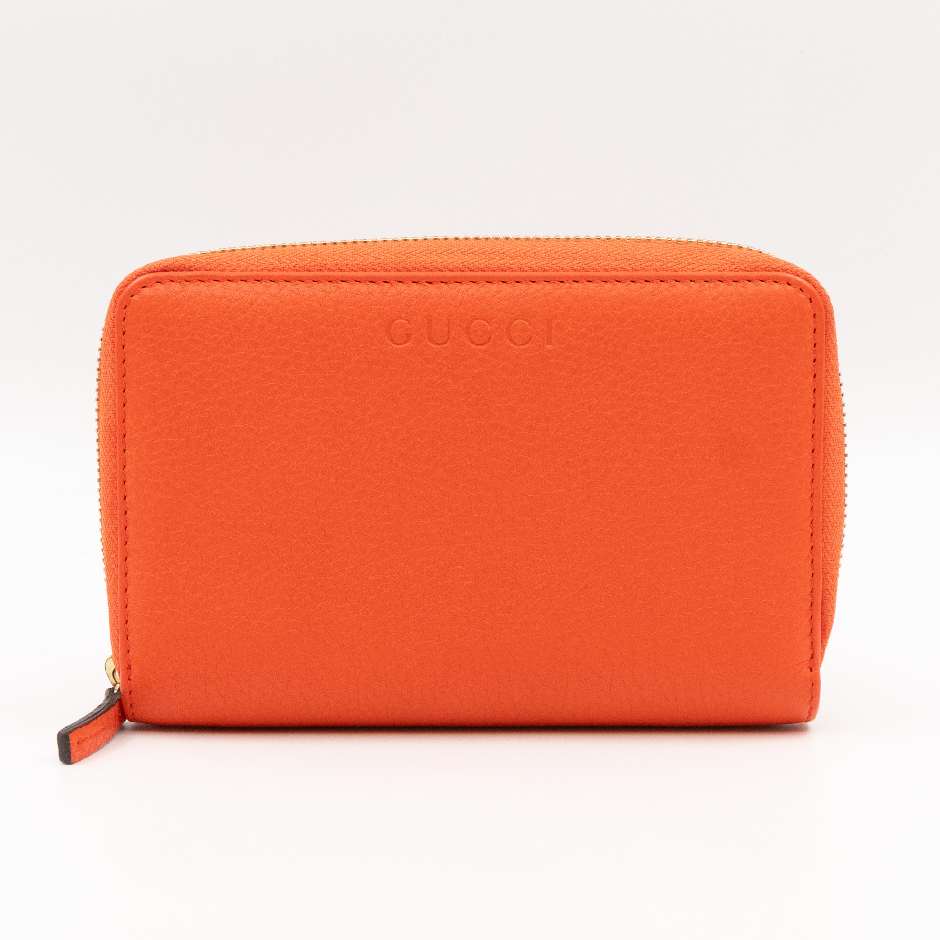 Zip Around Wallet Orange