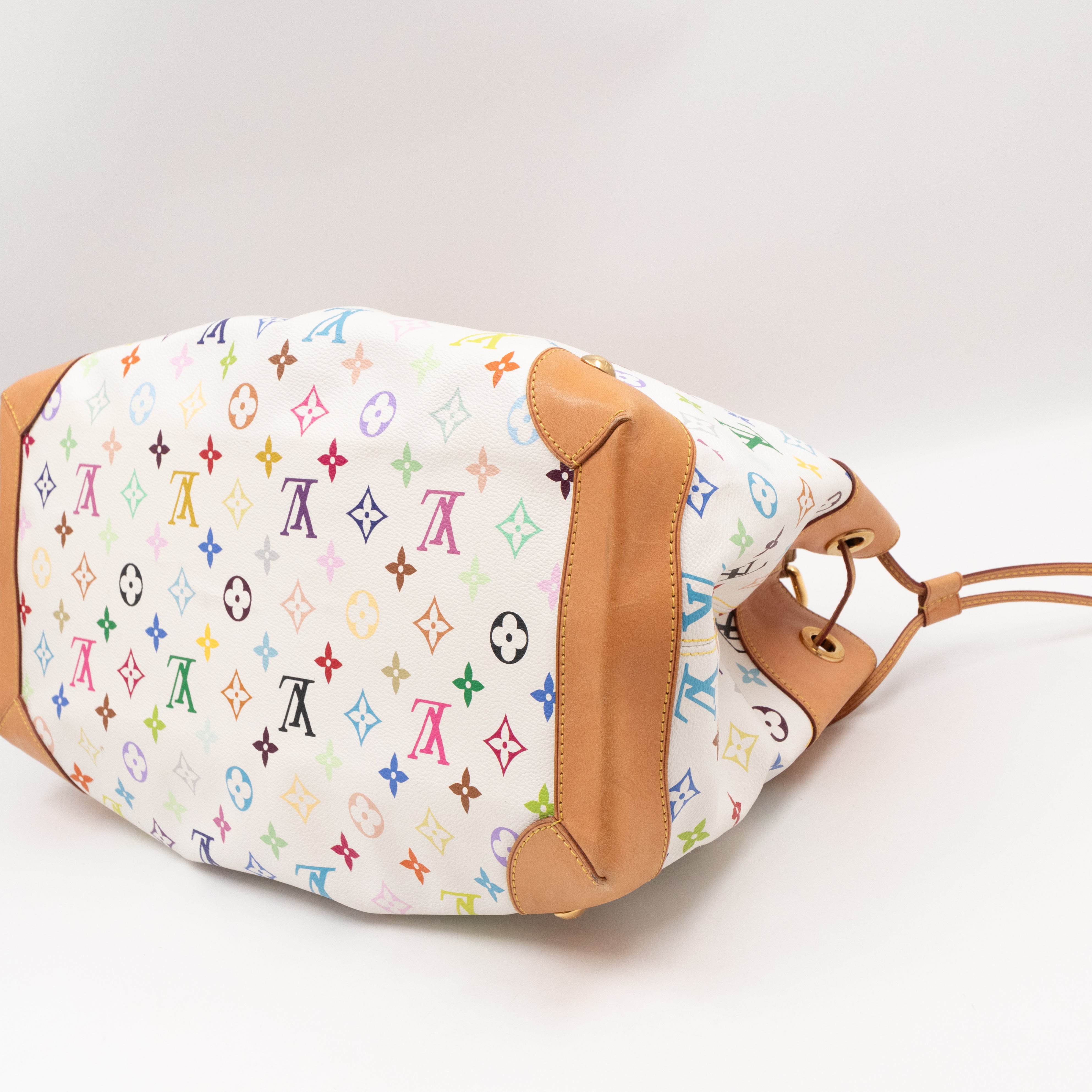 Ursula GM Multicolore White Monogram