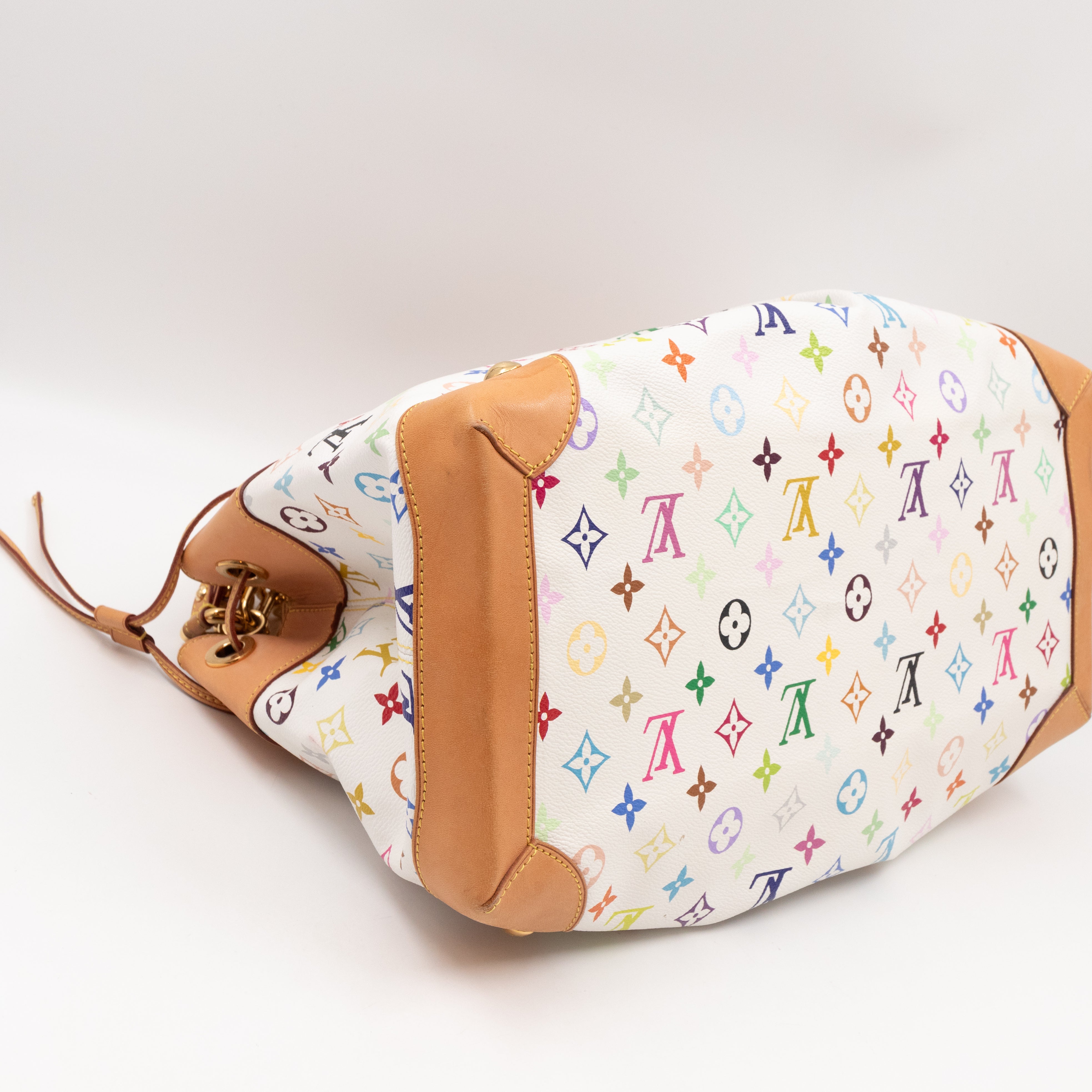 Ursula GM Multicolore White Monogram