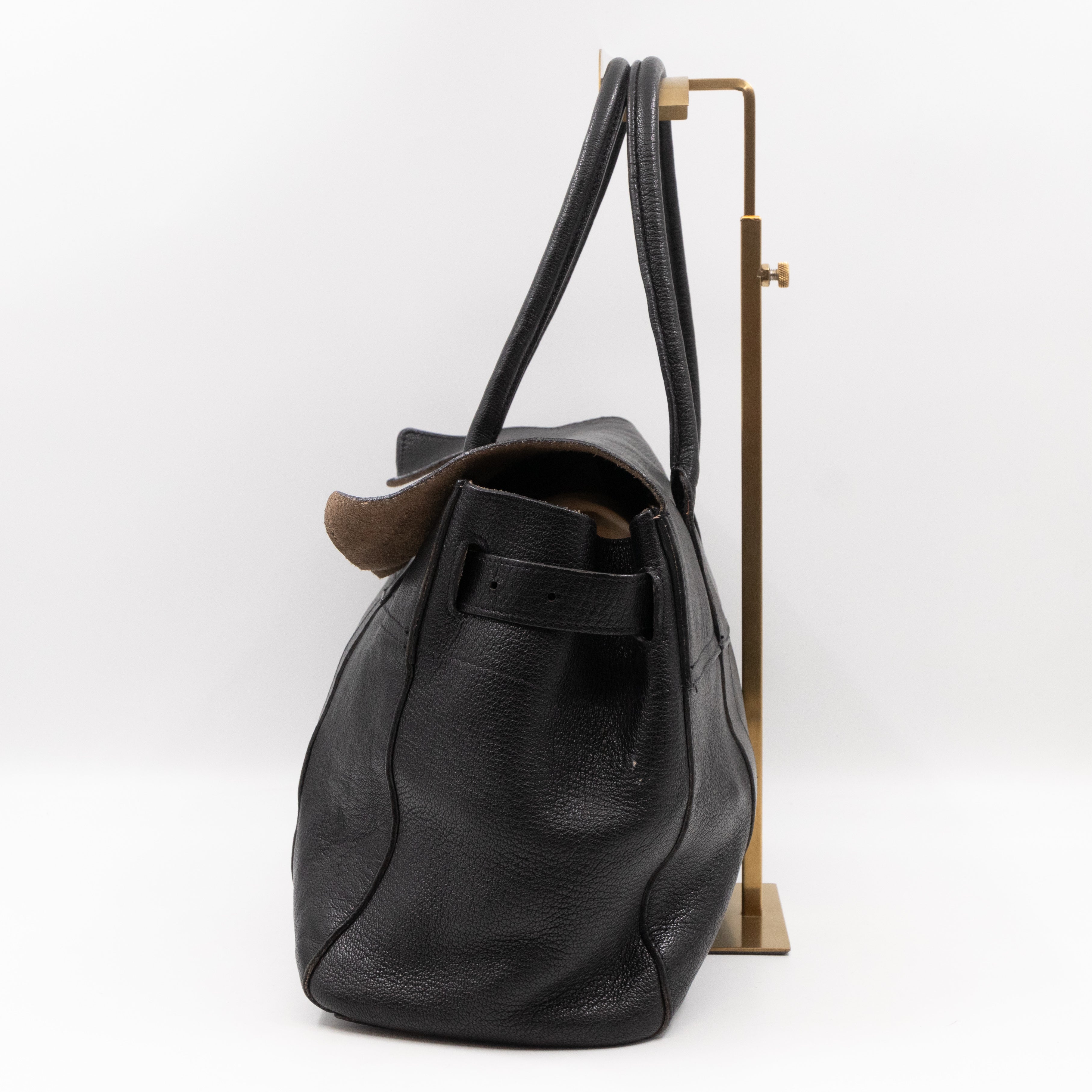 Bayswater Black Leather