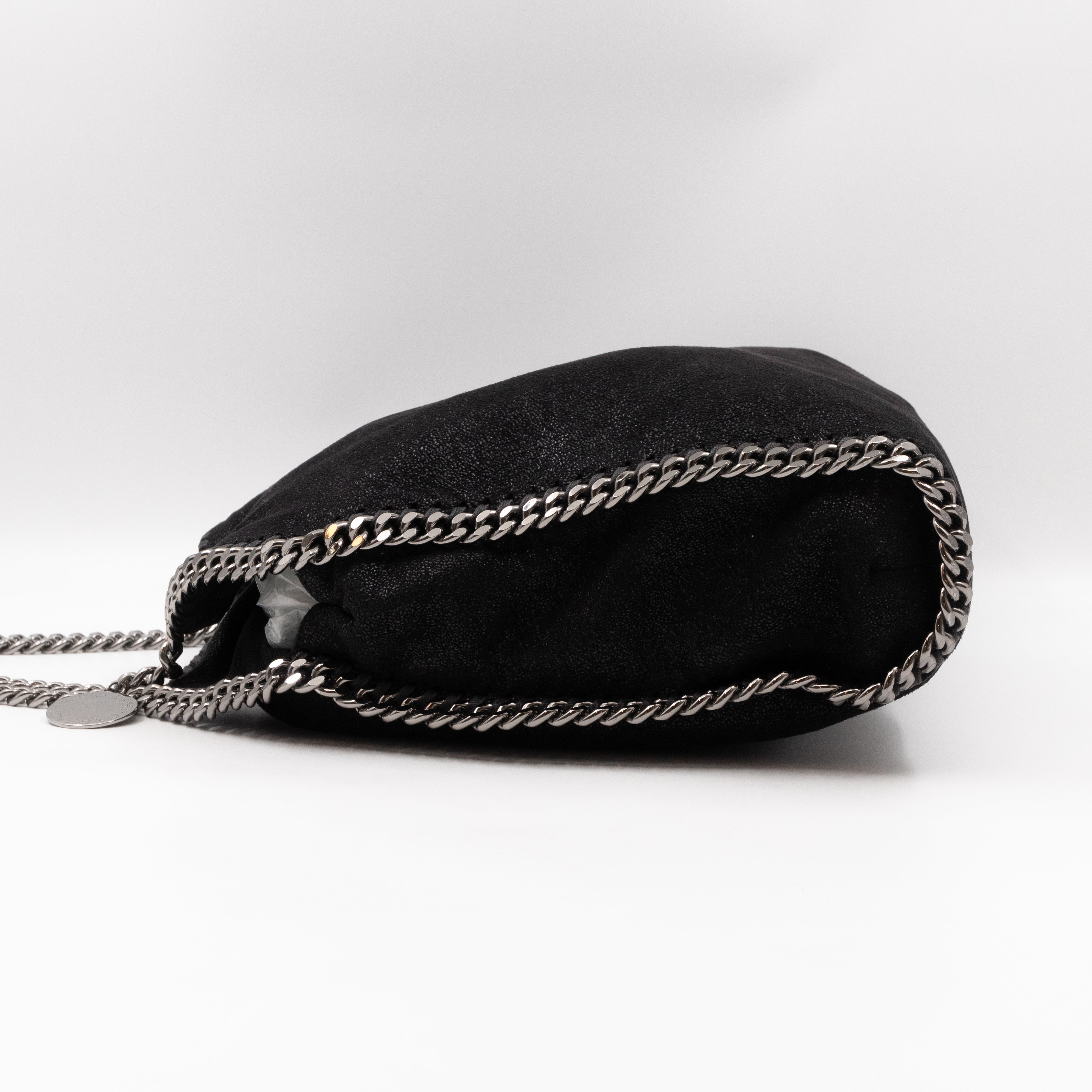 Falabella Tote Black Silver