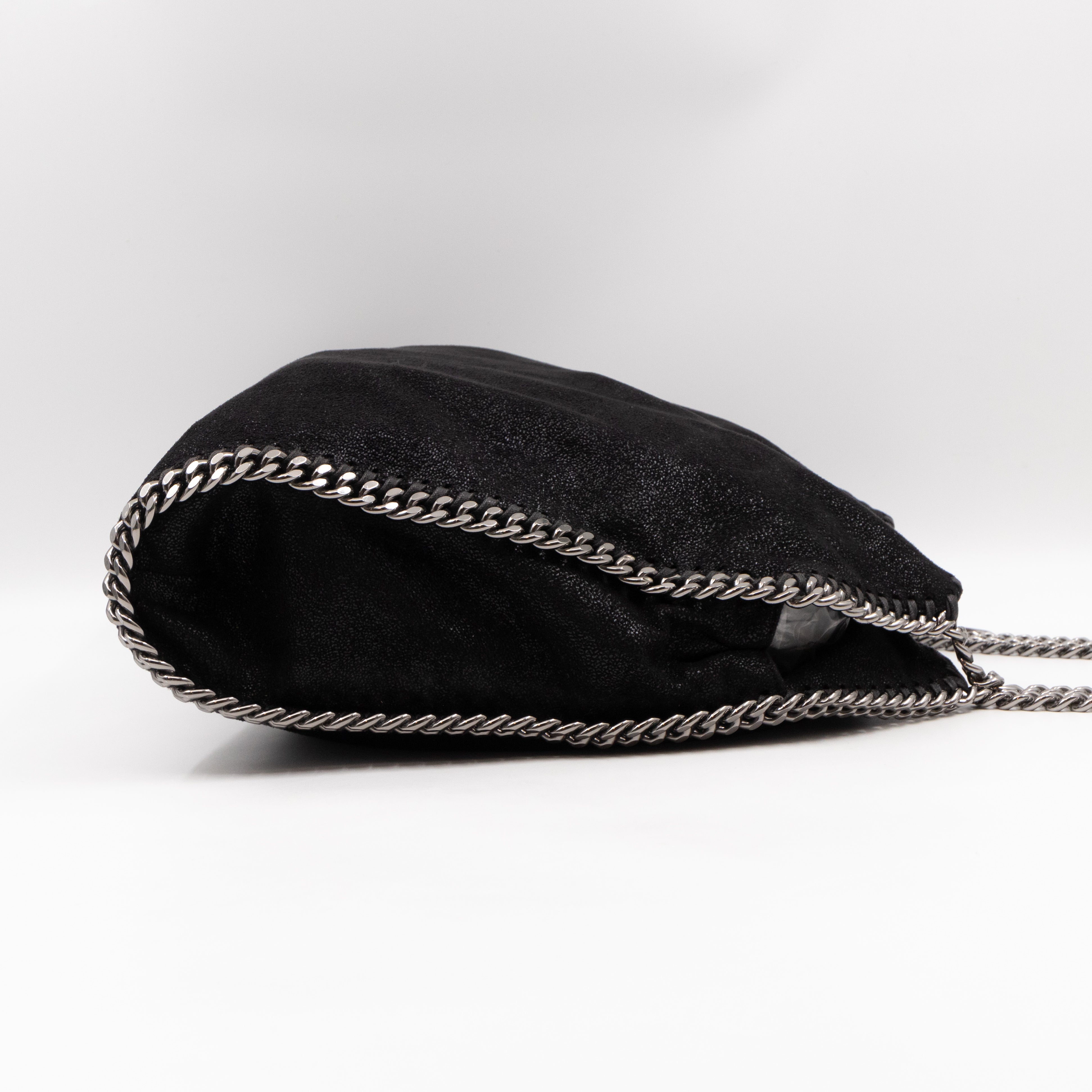 Falabella Tote Black Silver