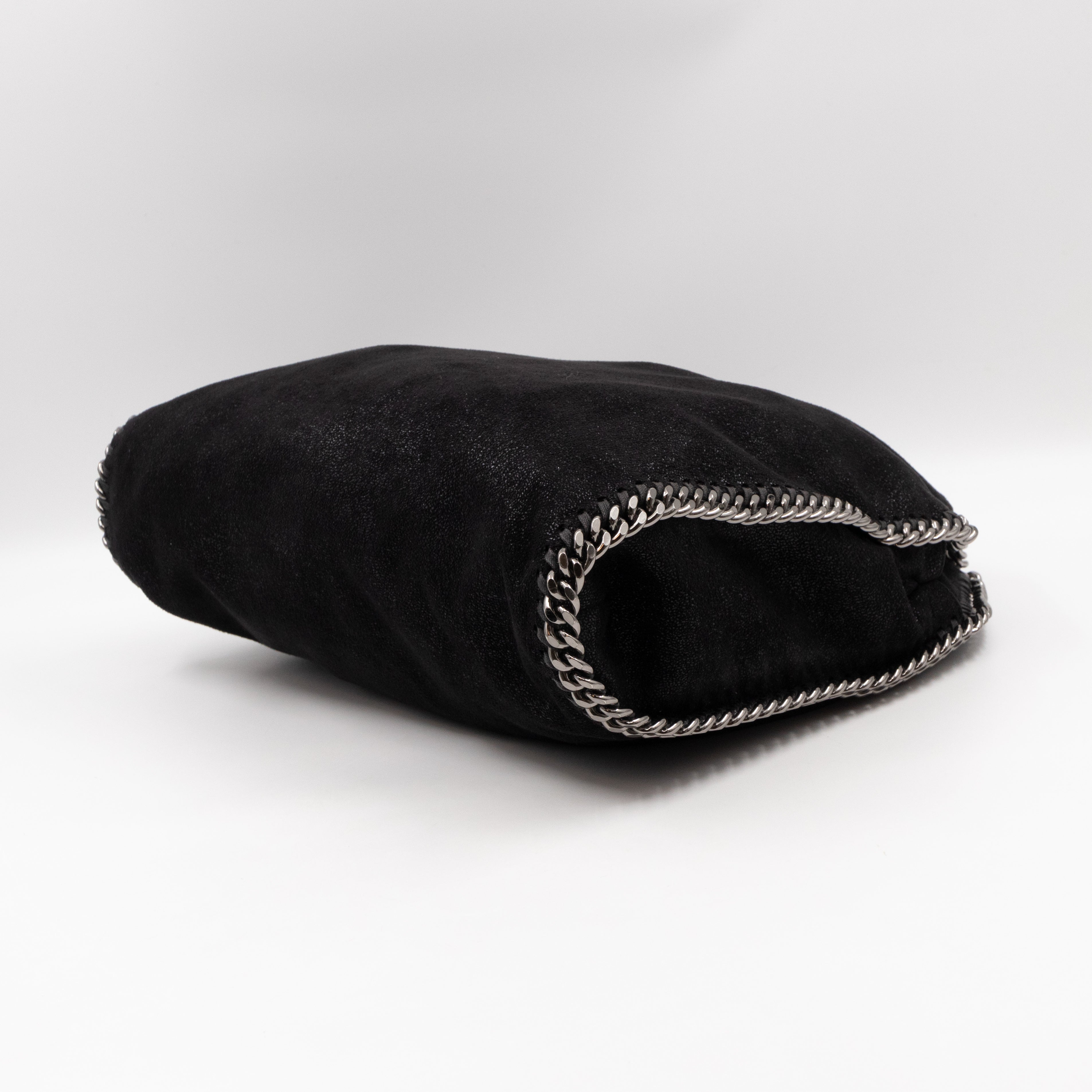 Falabella Tote Black Silver