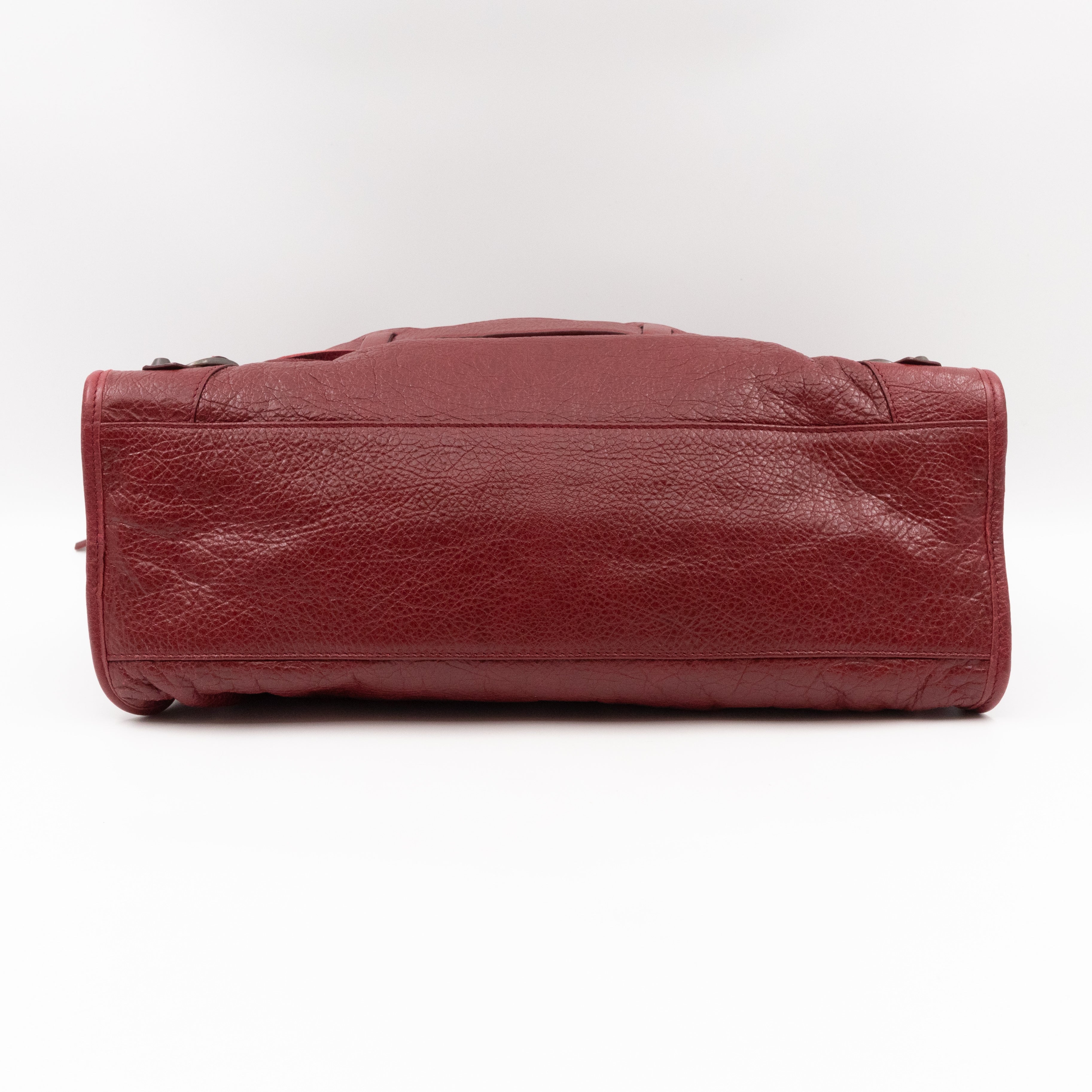 Classic City Burgundy Leather