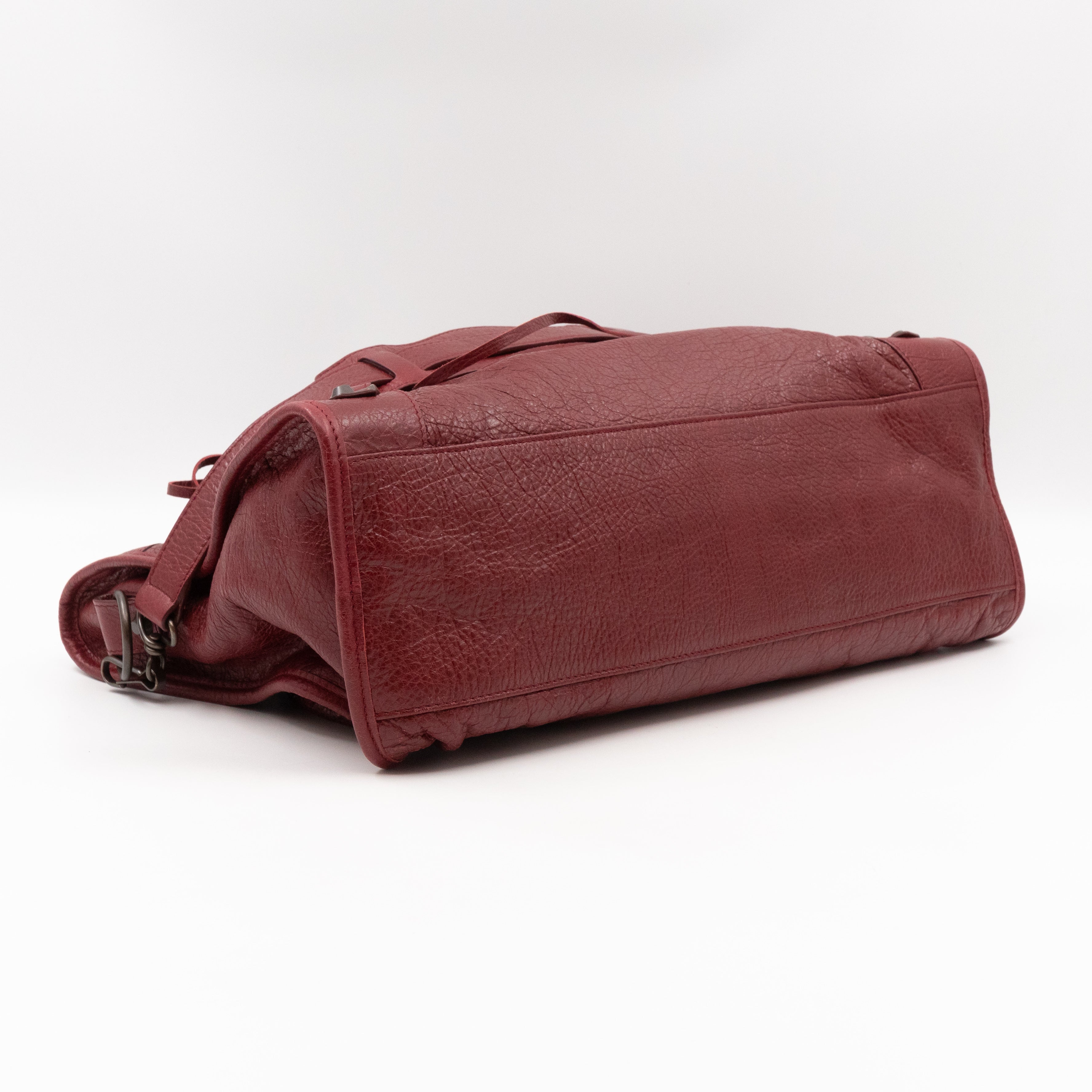 Classic City Burgundy Leather