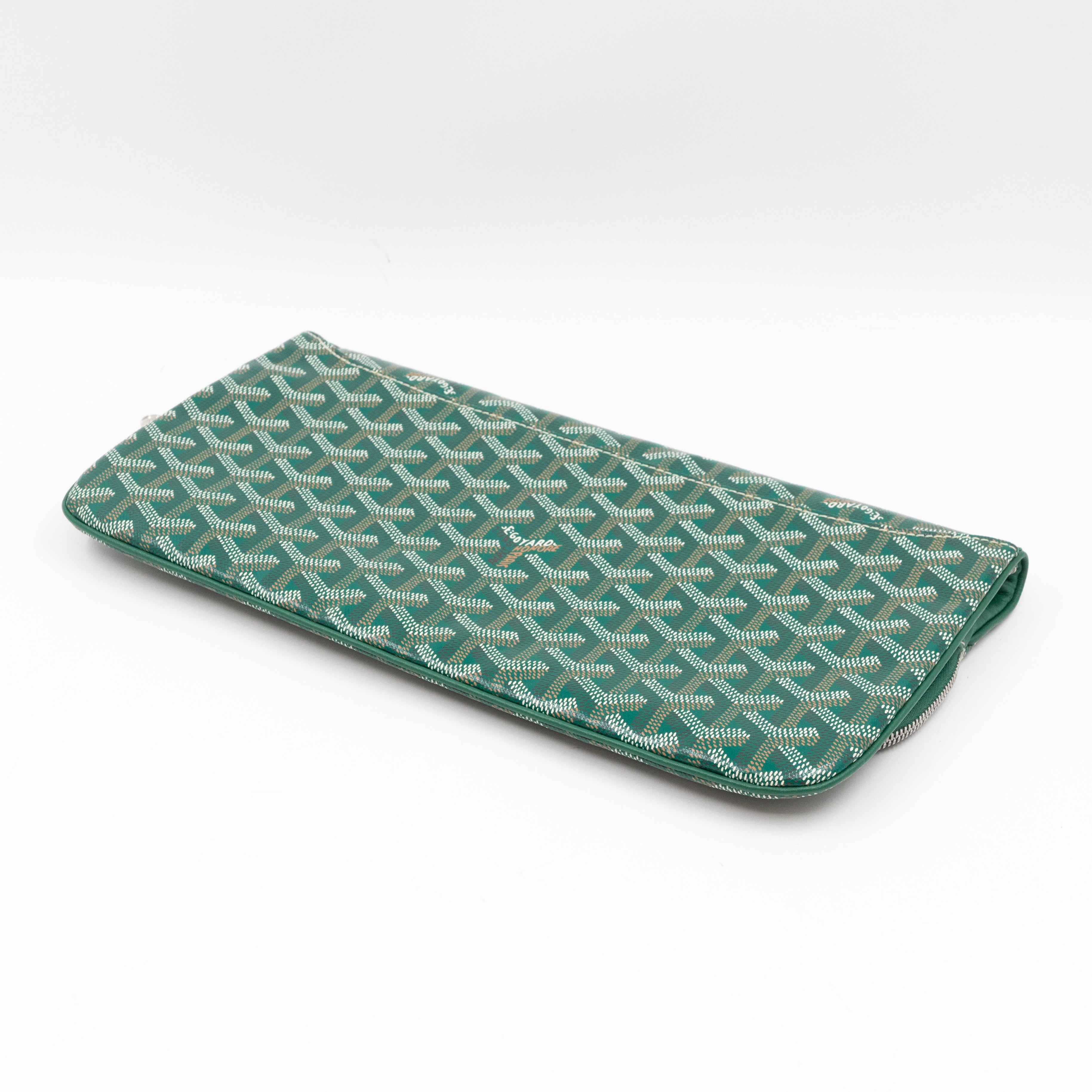 Sainte-Marie MM Foldable Clutch Goyardine Green