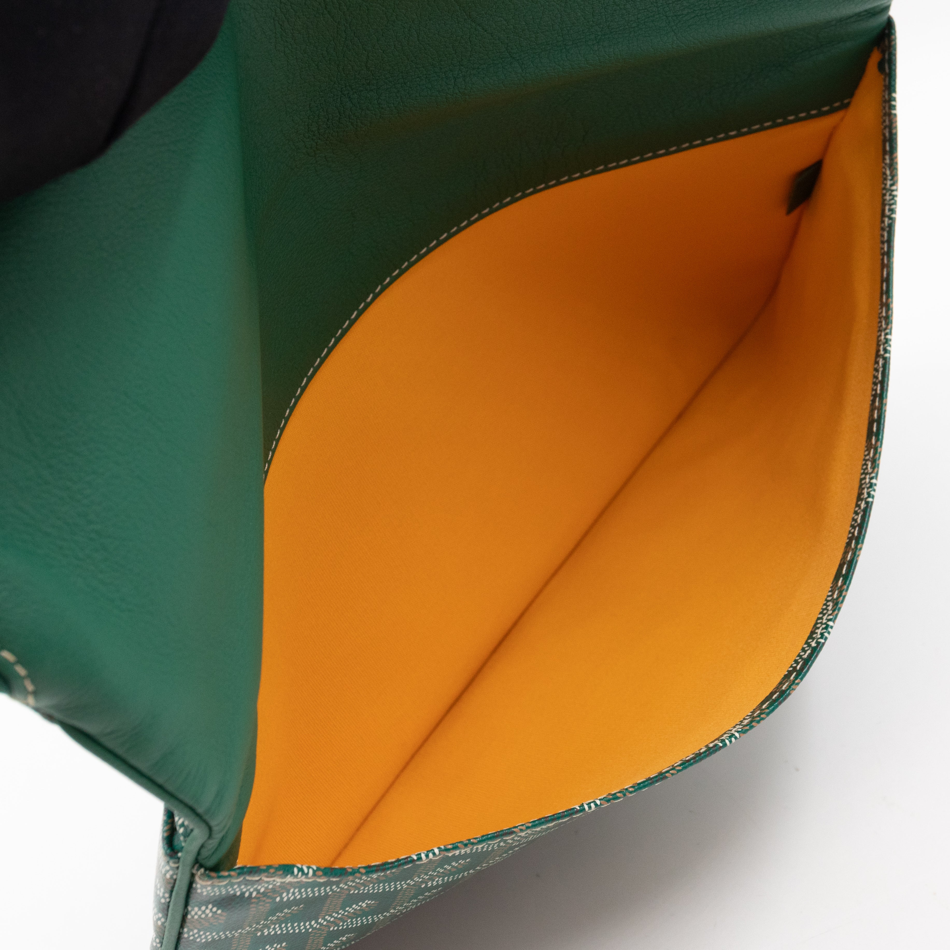 Sainte-Marie MM Foldable Clutch Goyardine Green