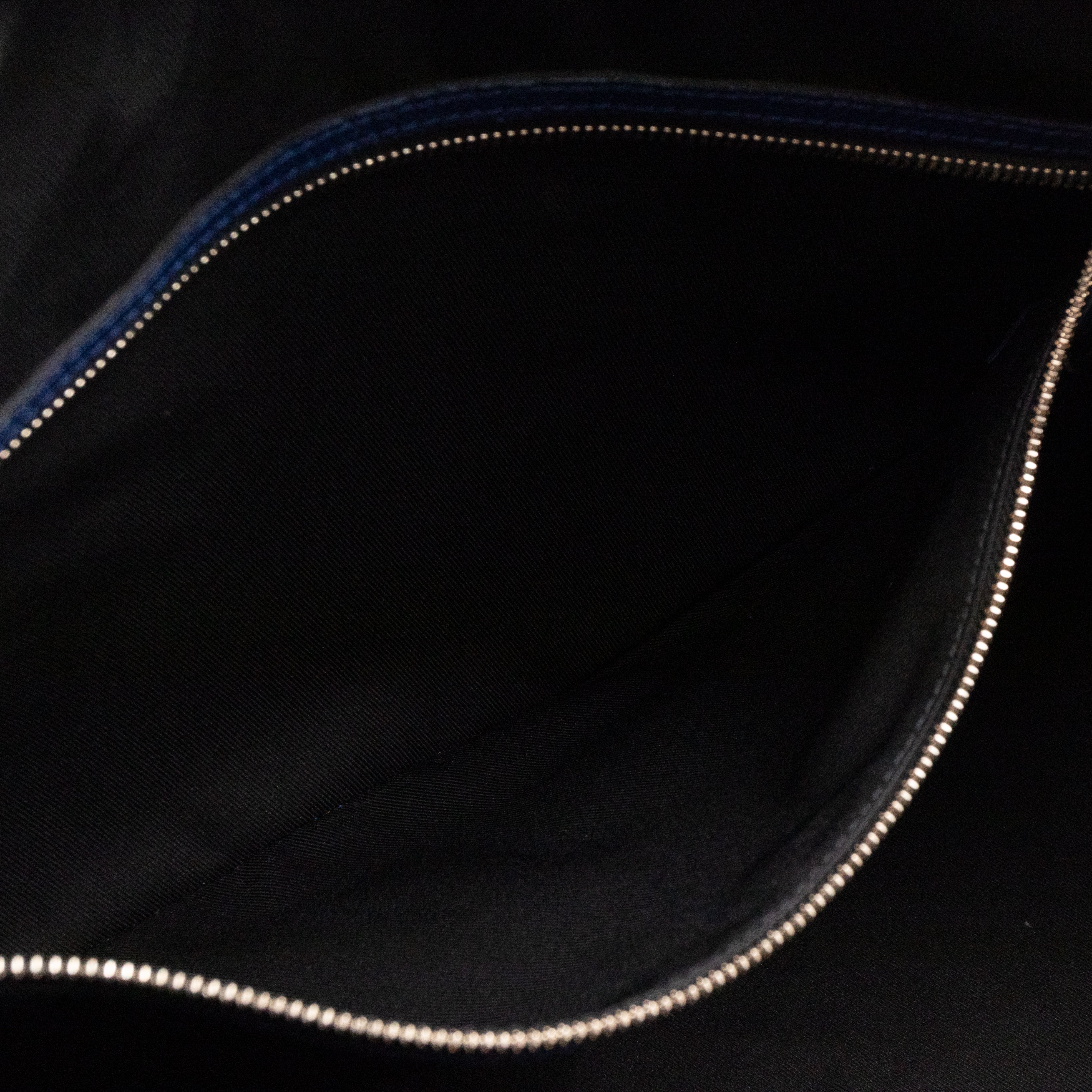 Keepall 50 Bandouliere Pacific Blue Taigarama Leather