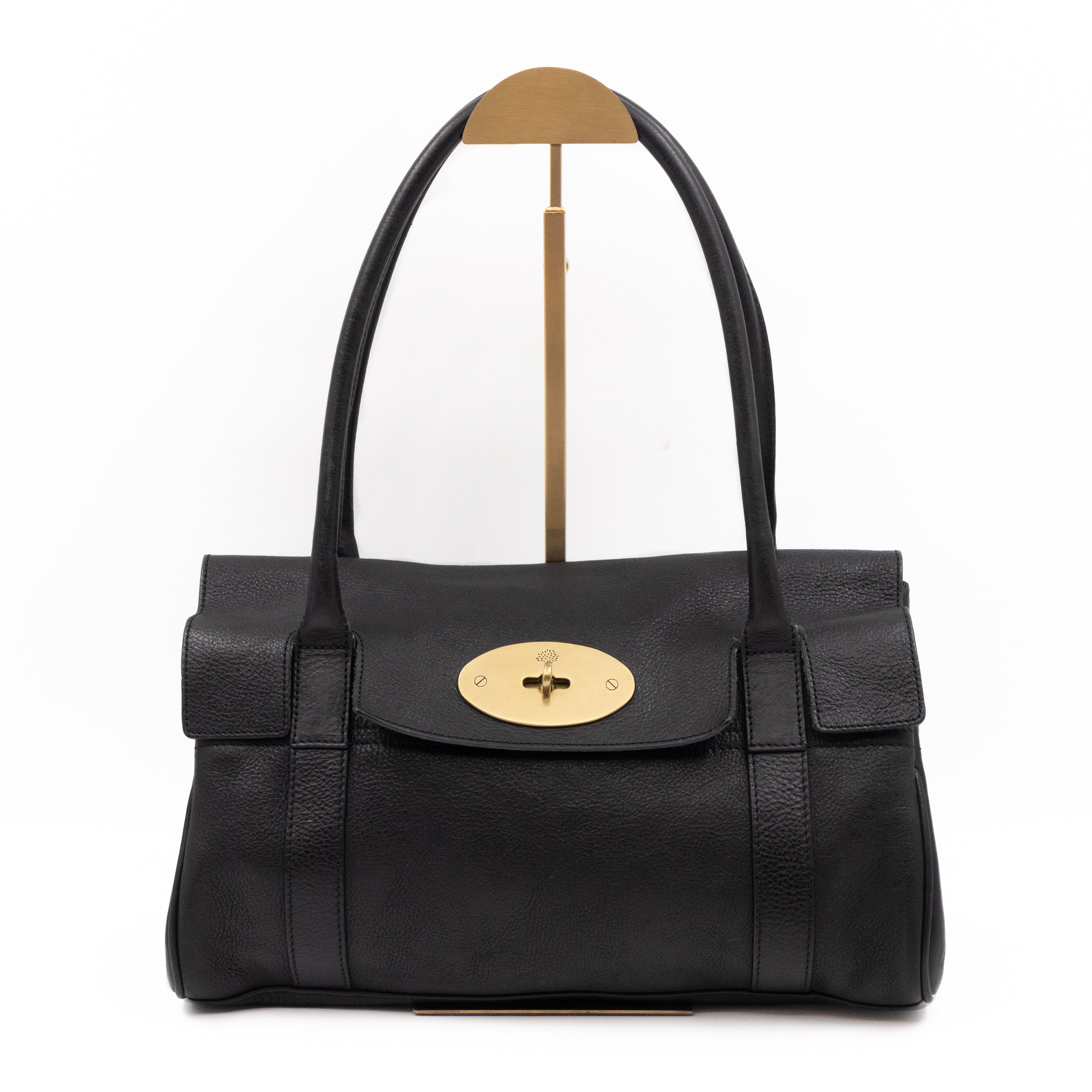 Bayswater East West Black Leather