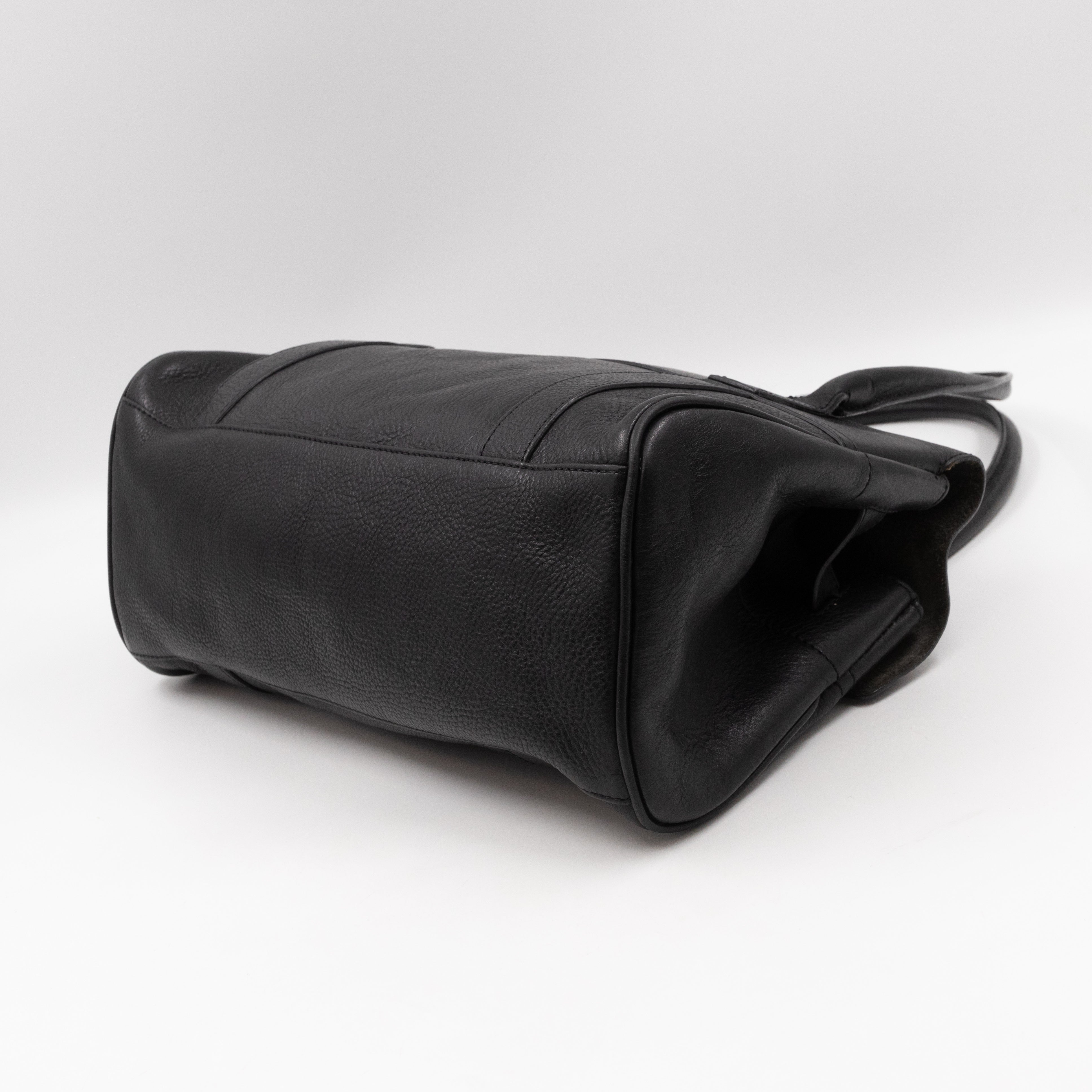 Bayswater East West Black Leather