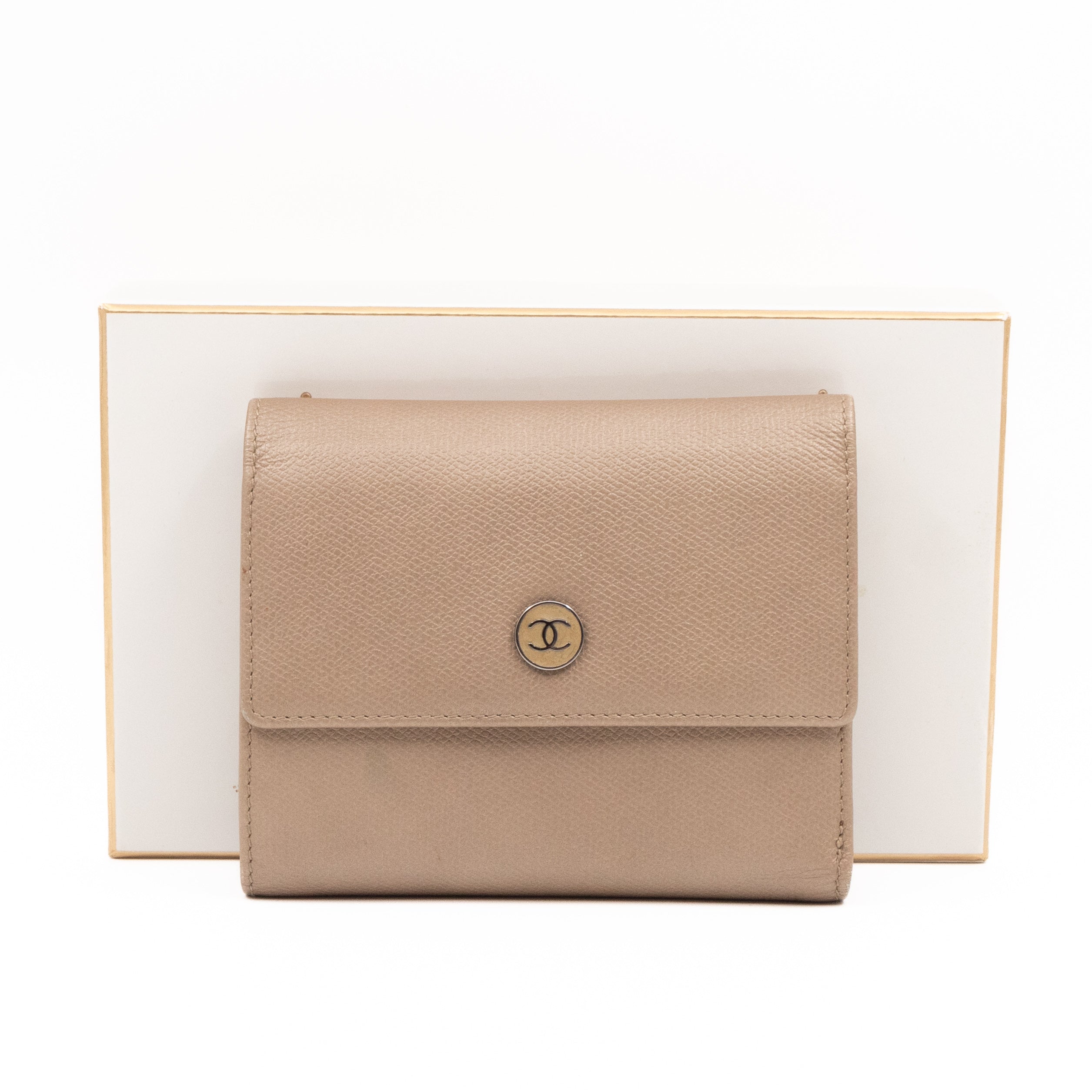 CC Trifold Wallet Champagne