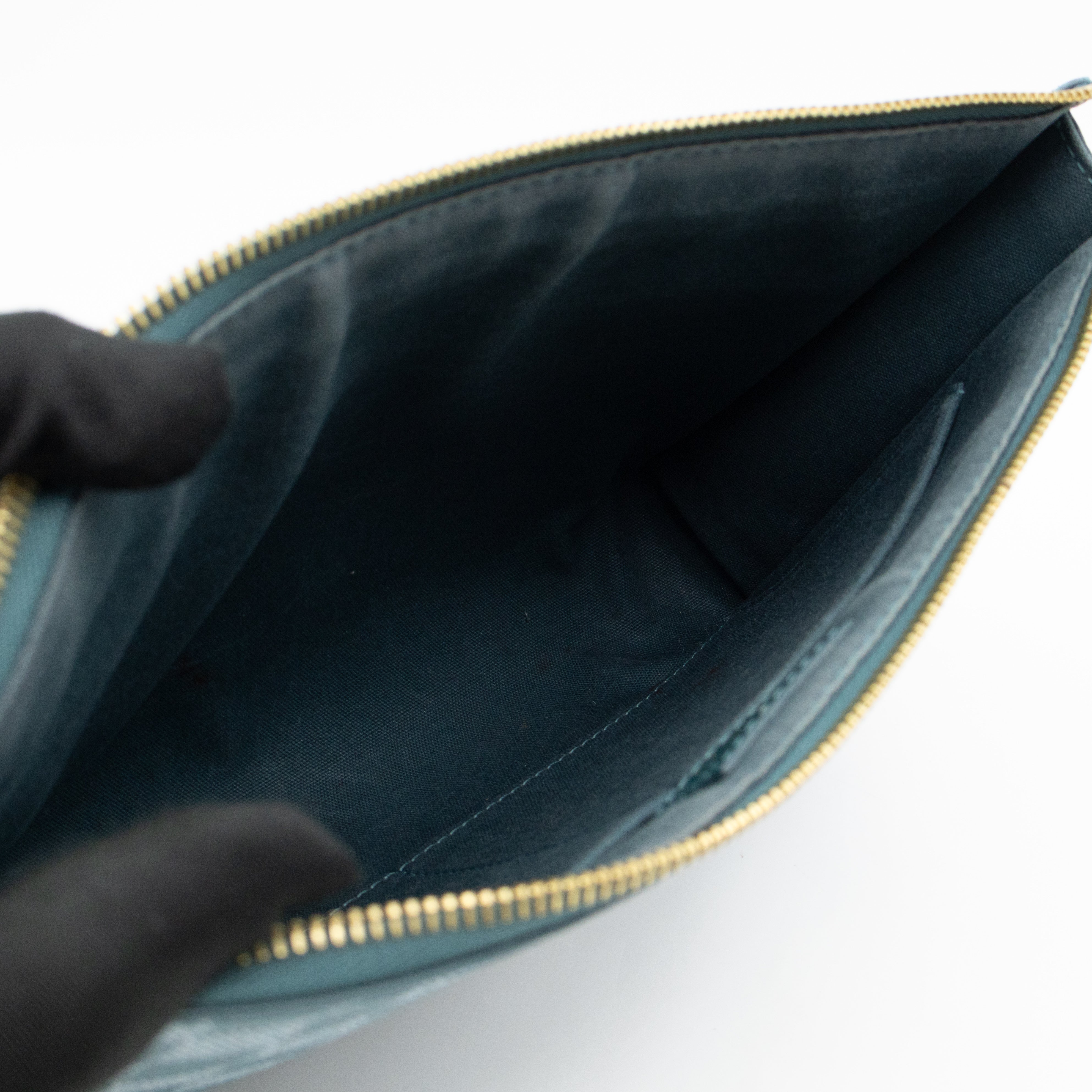 Modul Shoulder Bag Damier Couleurs Cyan