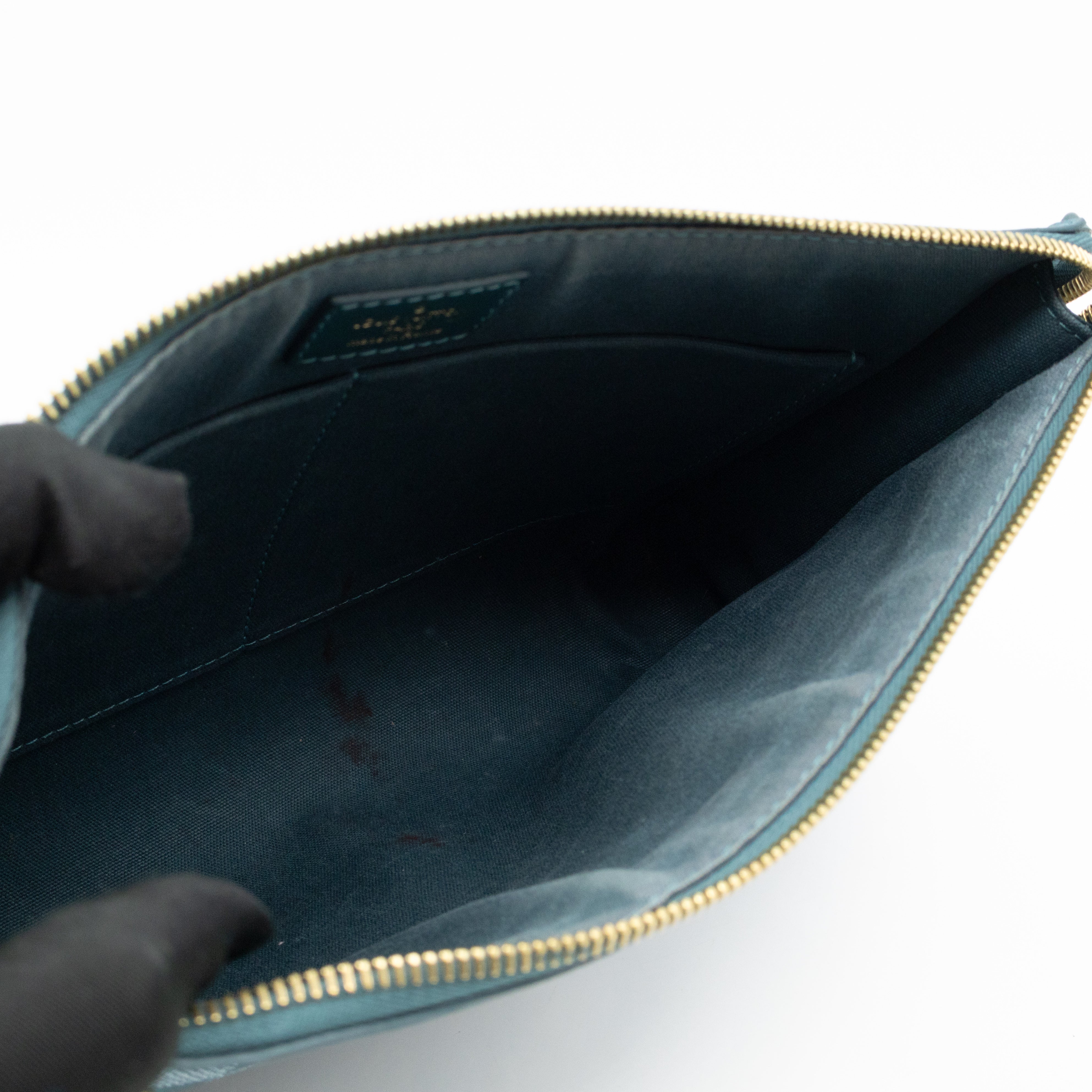 Modul Shoulder Bag Damier Couleurs Cyan