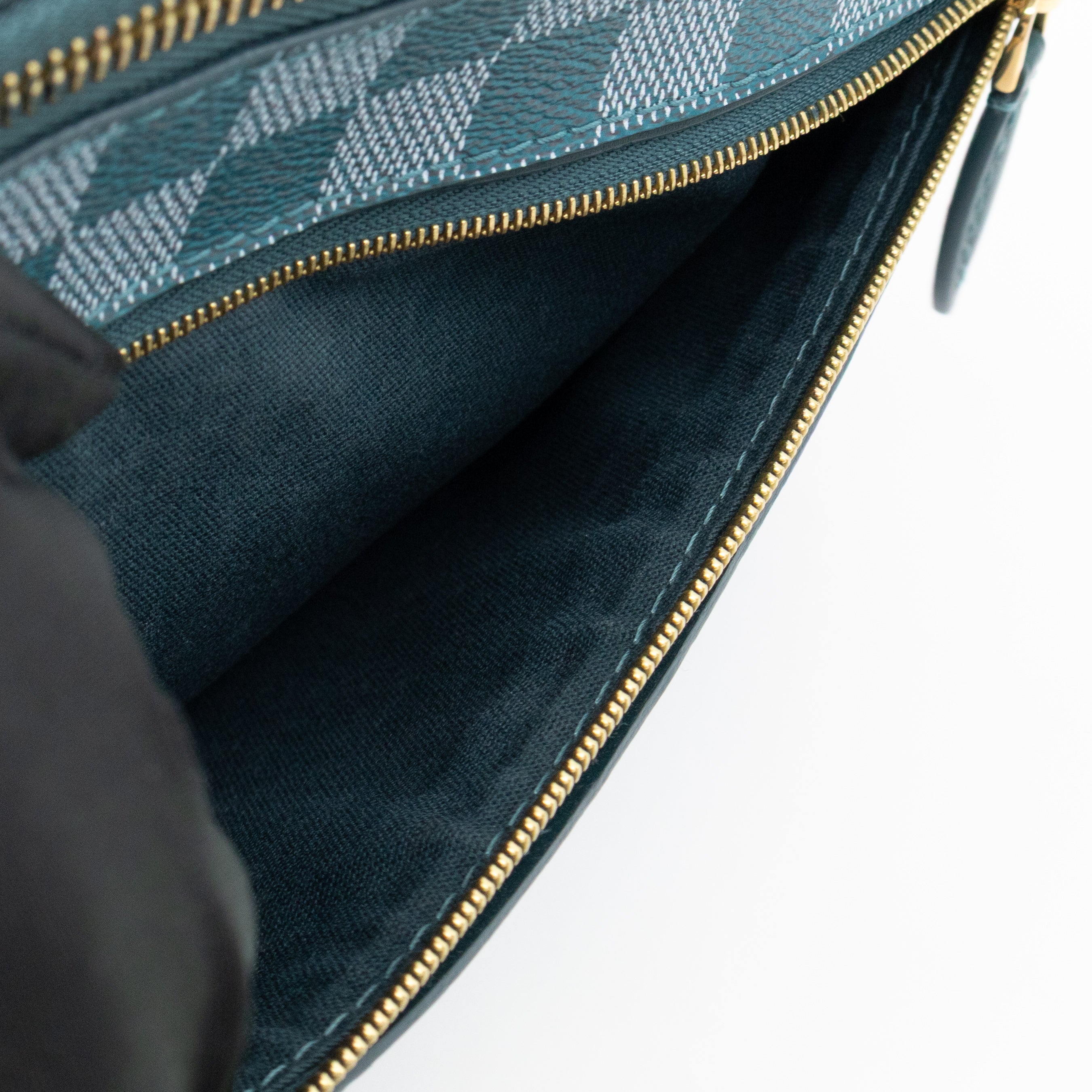 Modul Shoulder Bag Damier Couleurs Cyan