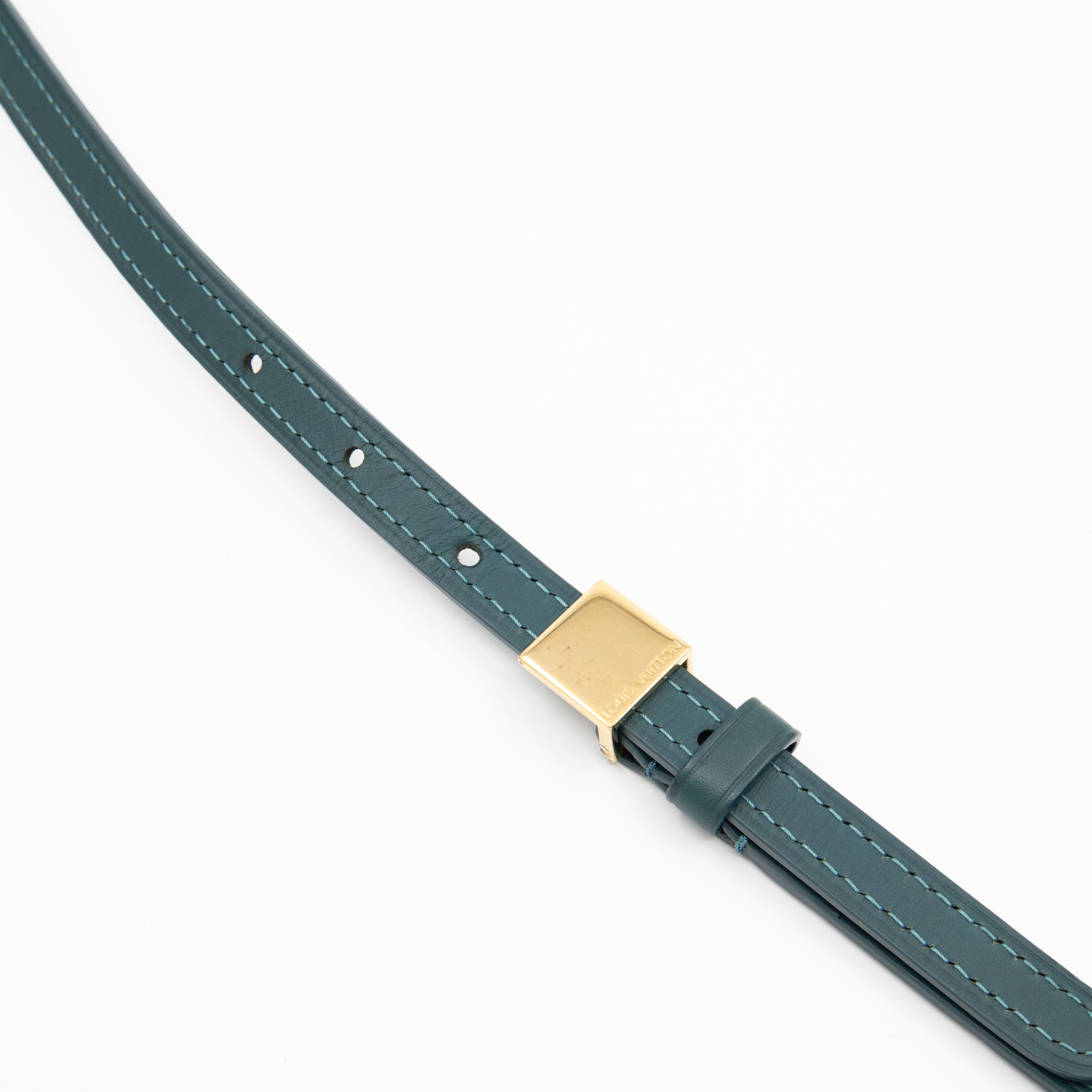 Modul Shoulder Bag Damier Couleurs Cyan