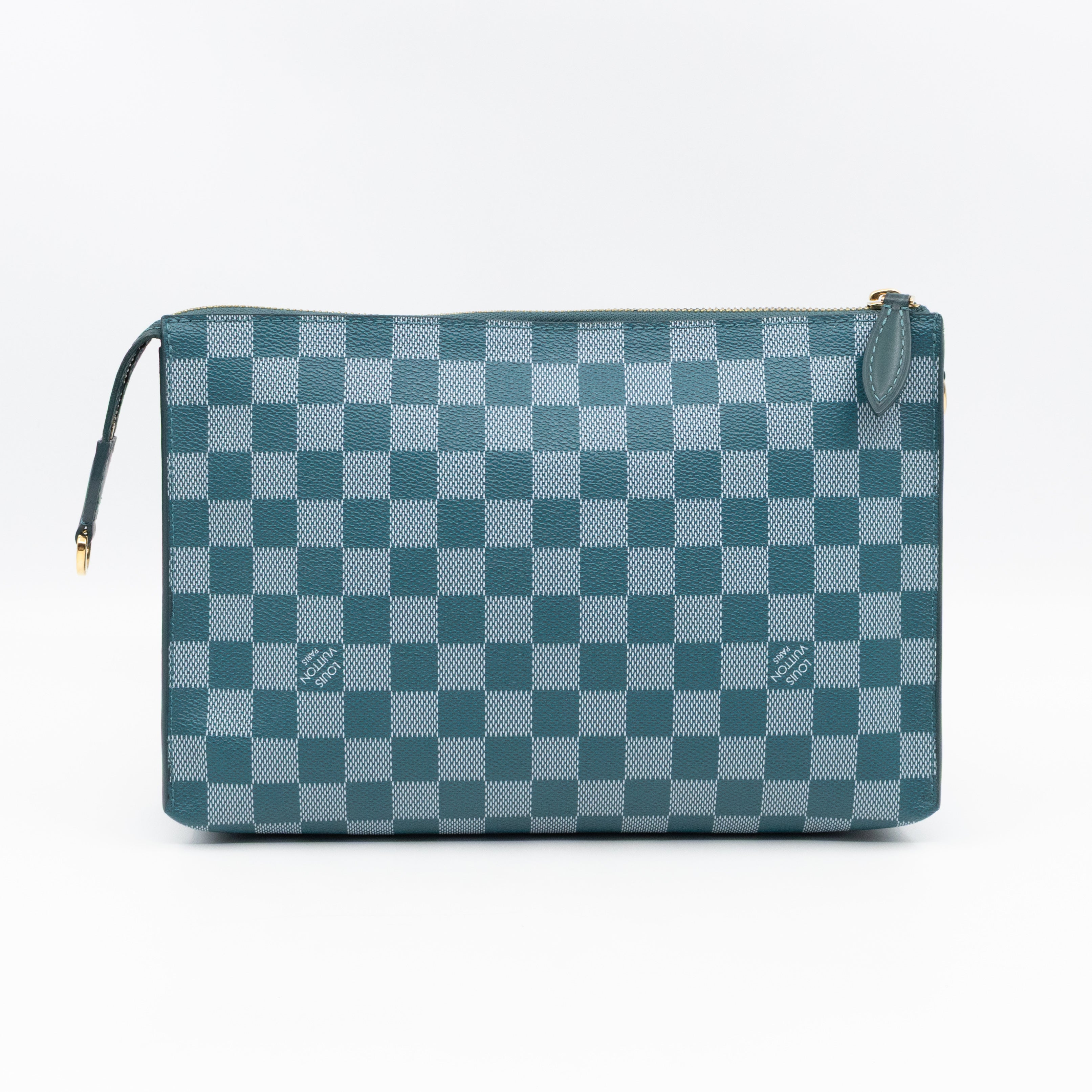 Modul Shoulder Bag Damier Couleurs Cyan