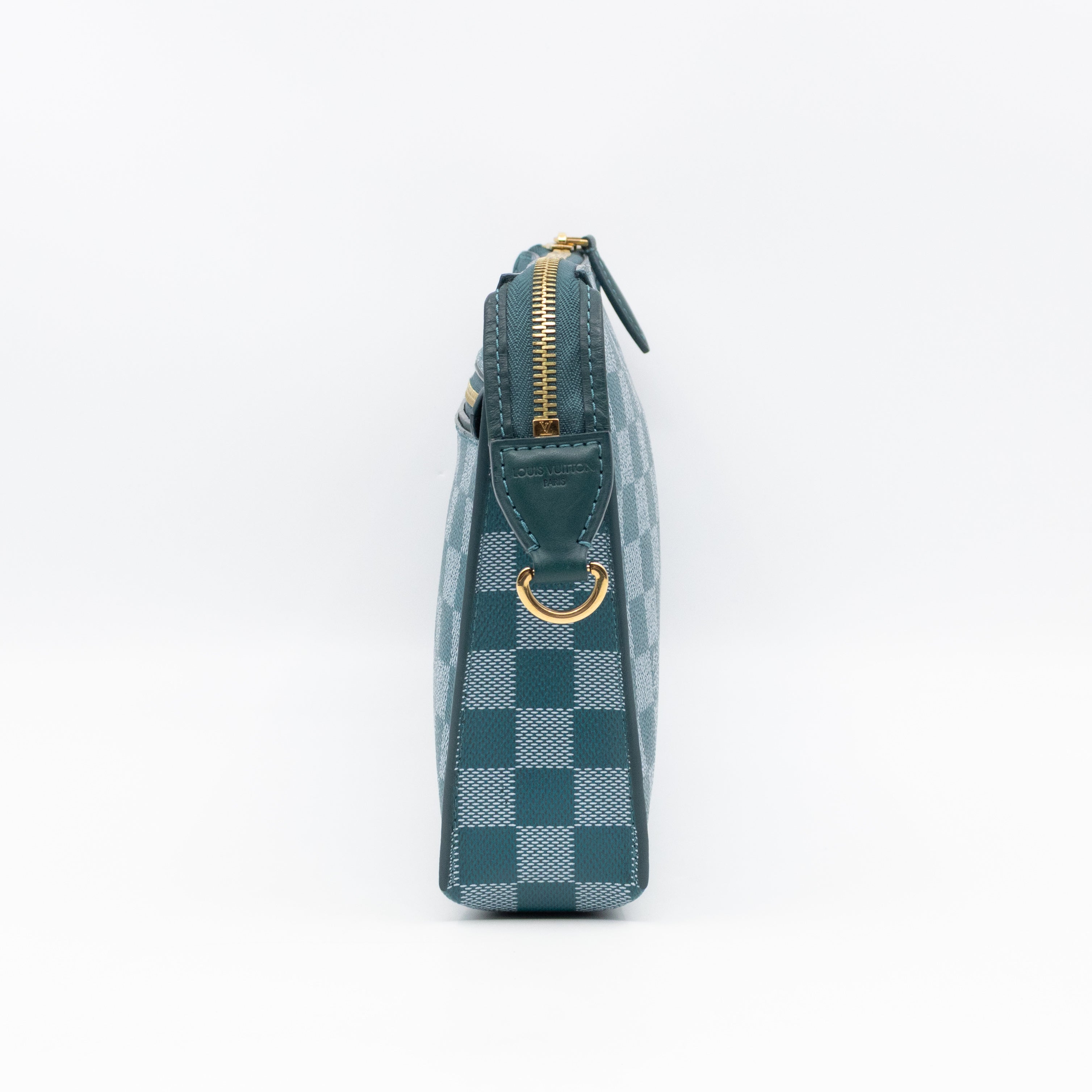 Modul Shoulder Bag Damier Couleurs Cyan