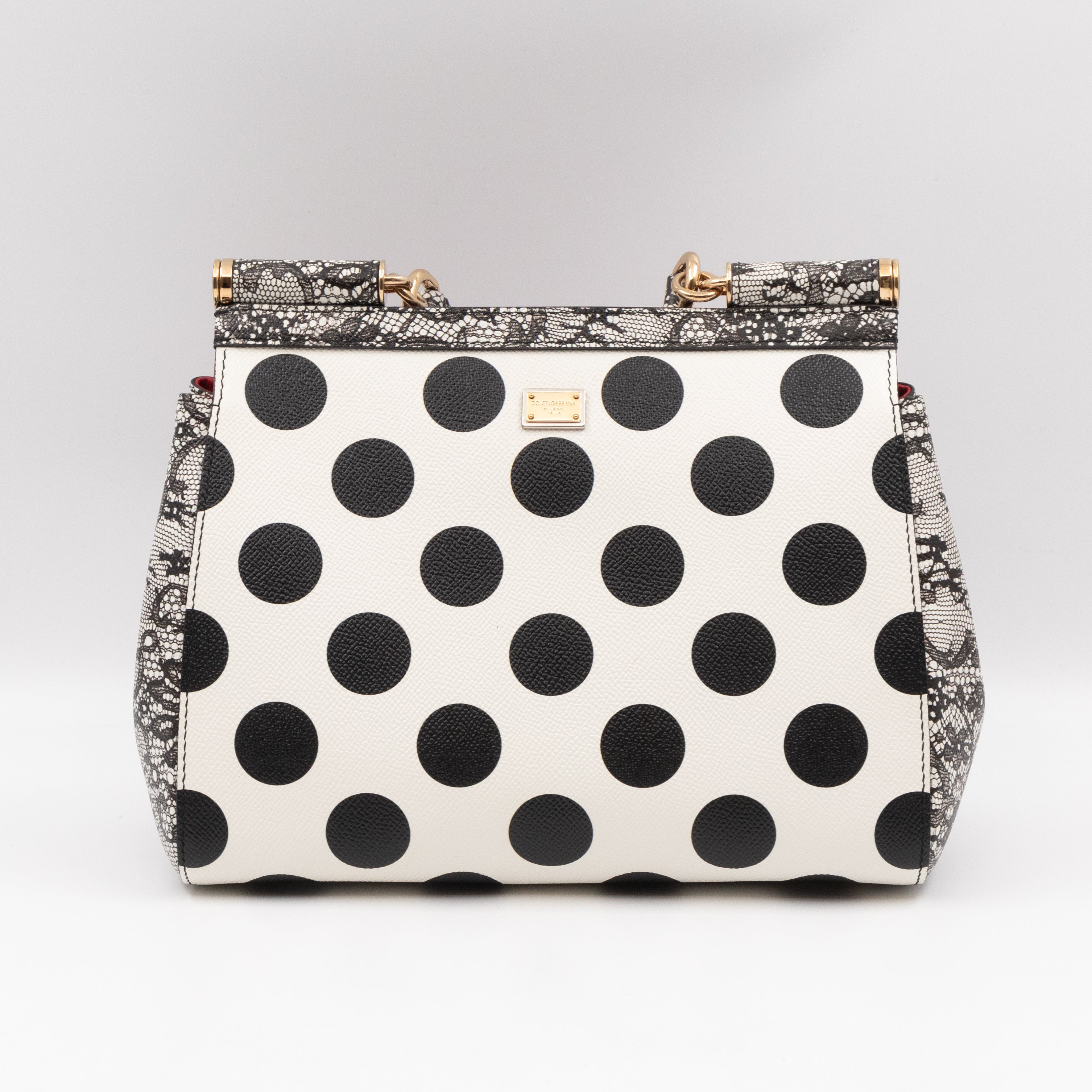 Sicily Laced Embroidery Dauphine Leather