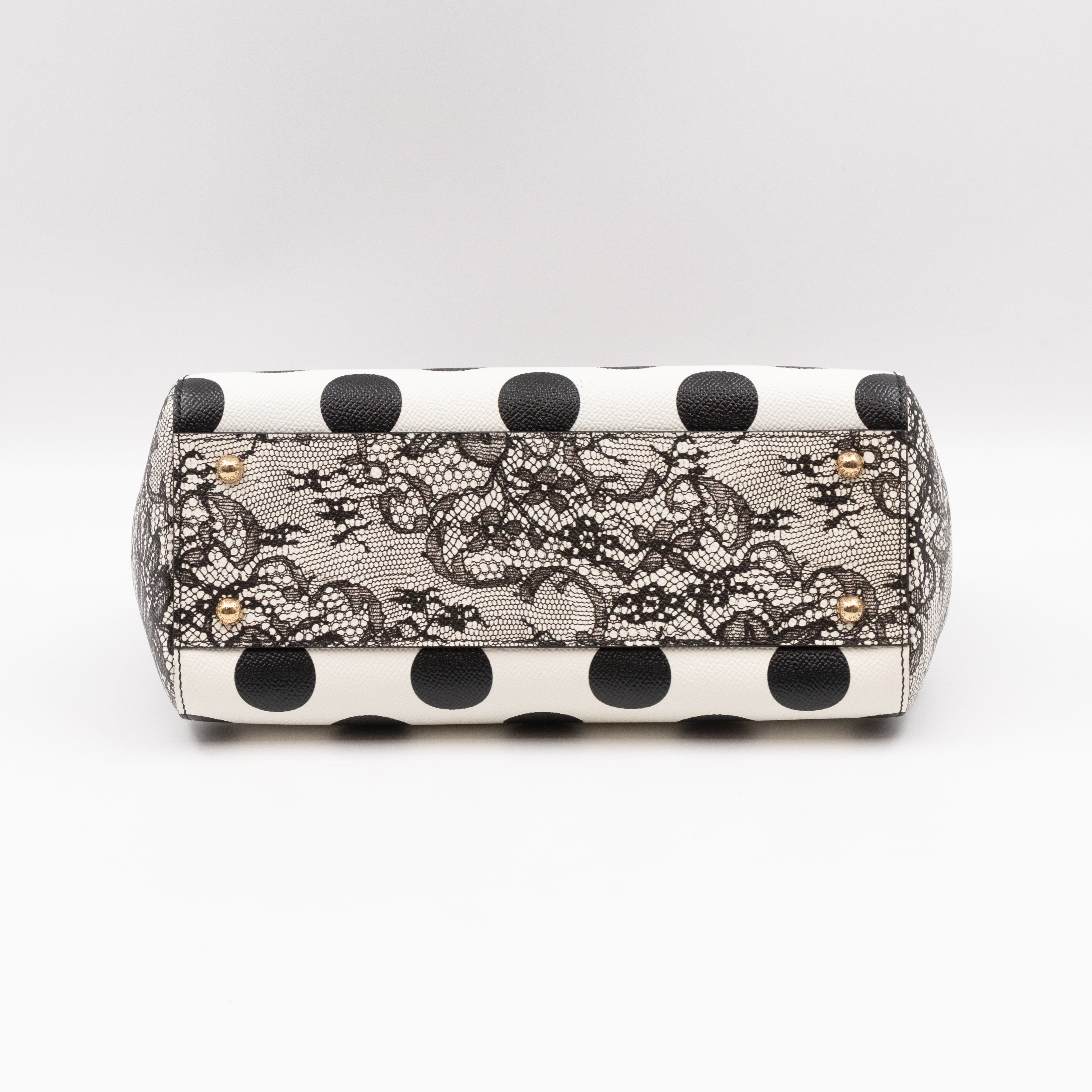 Sicily Laced Embroidery Dauphine Leather