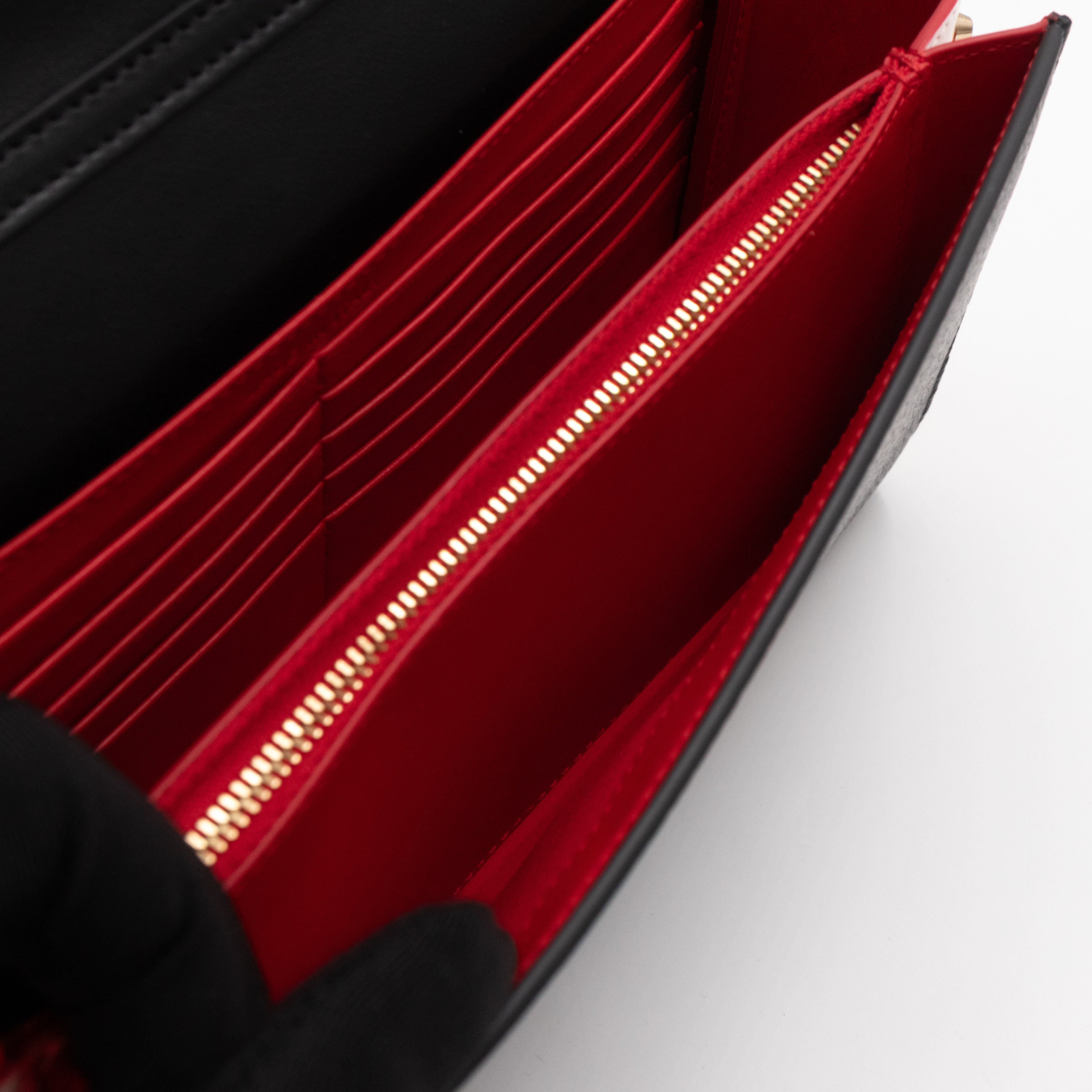 Christian Louboutin Paloma Africube Multicolor Clutch Embroidered