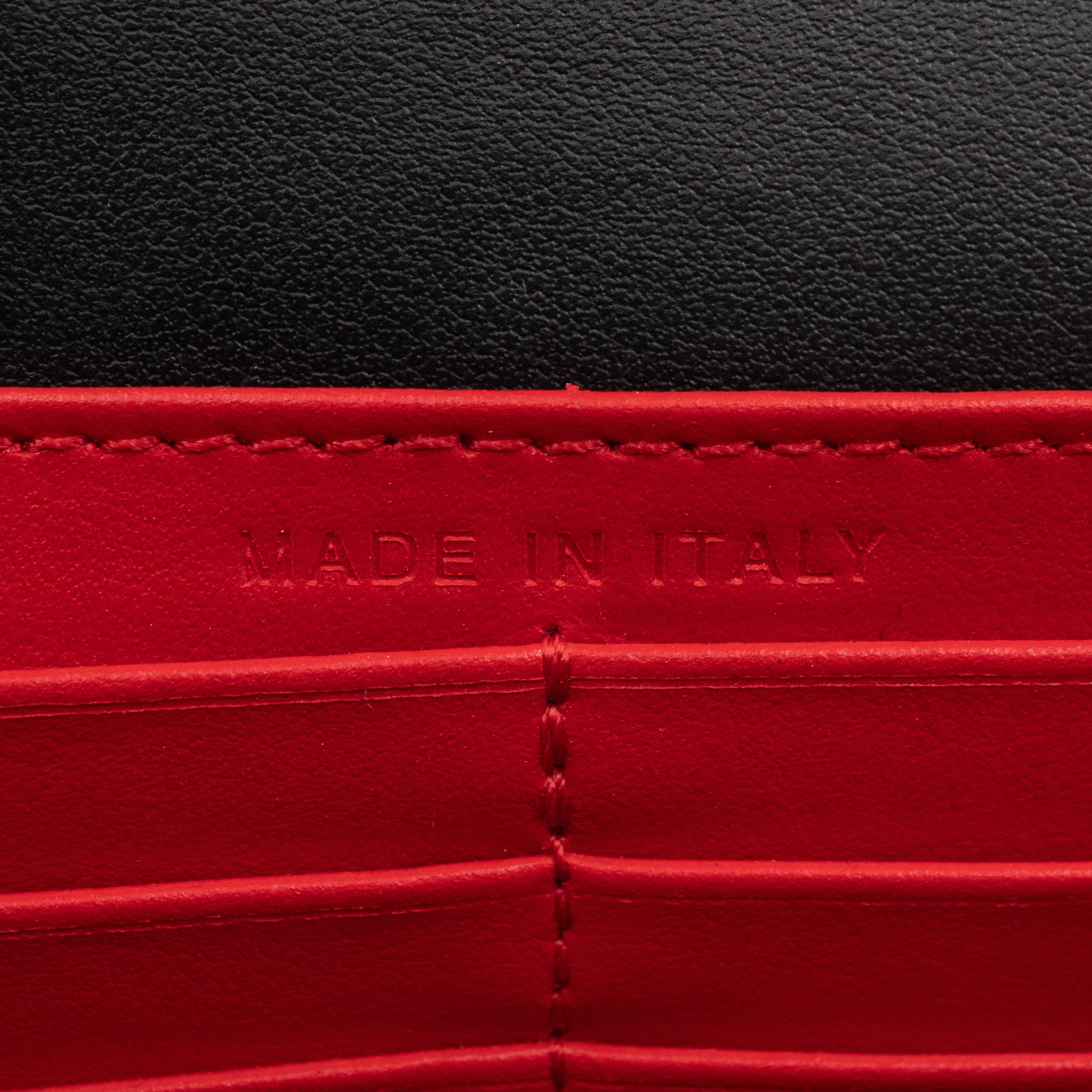 Christian Louboutin Paloma Africube Multicolor Clutch Embroidered