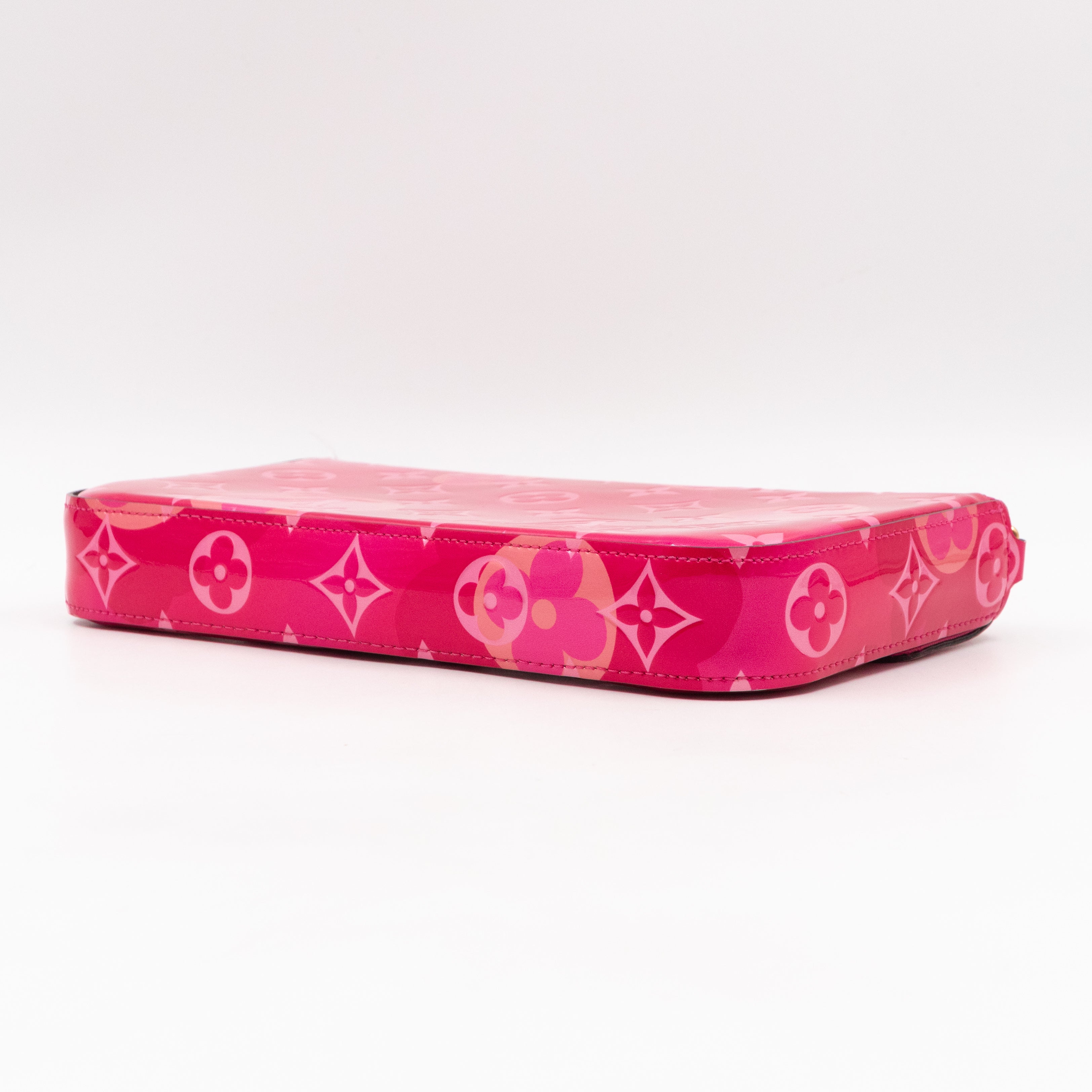 Pochette Felicie Vernis Valentine Fuchsia