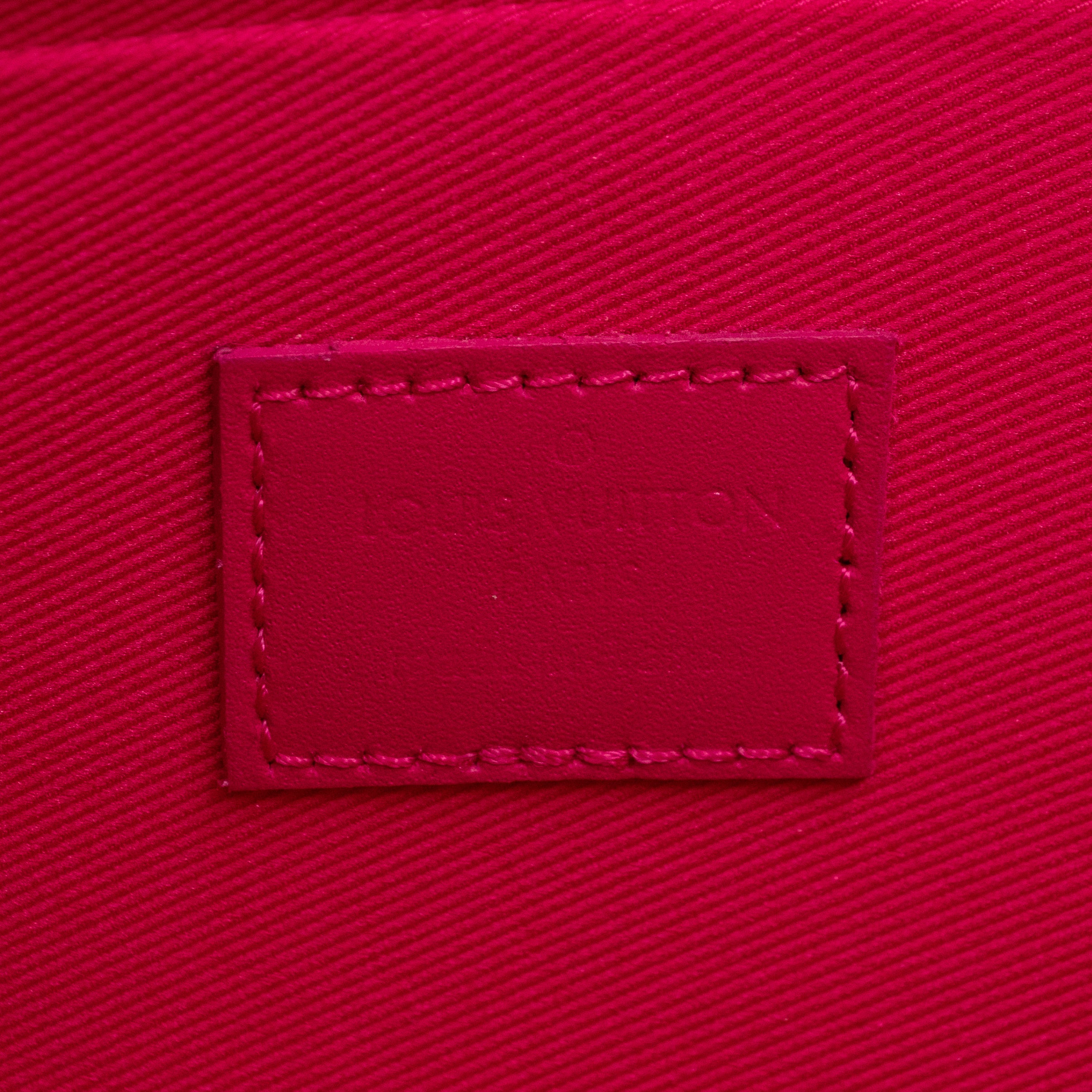 Pochette Felicie Vernis Valentine Fuchsia
