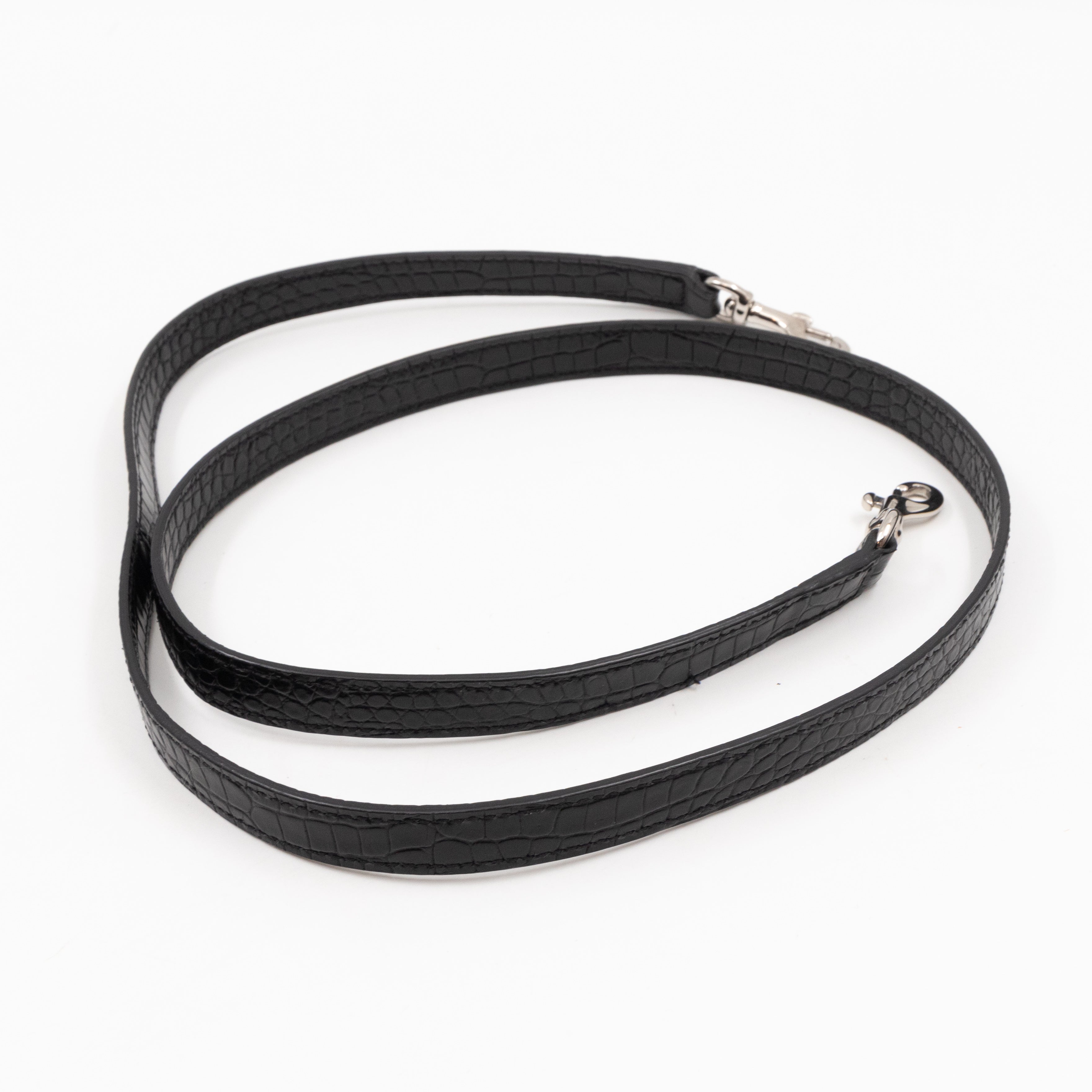 Sac de Jour Small Black Croc Embossed Leather