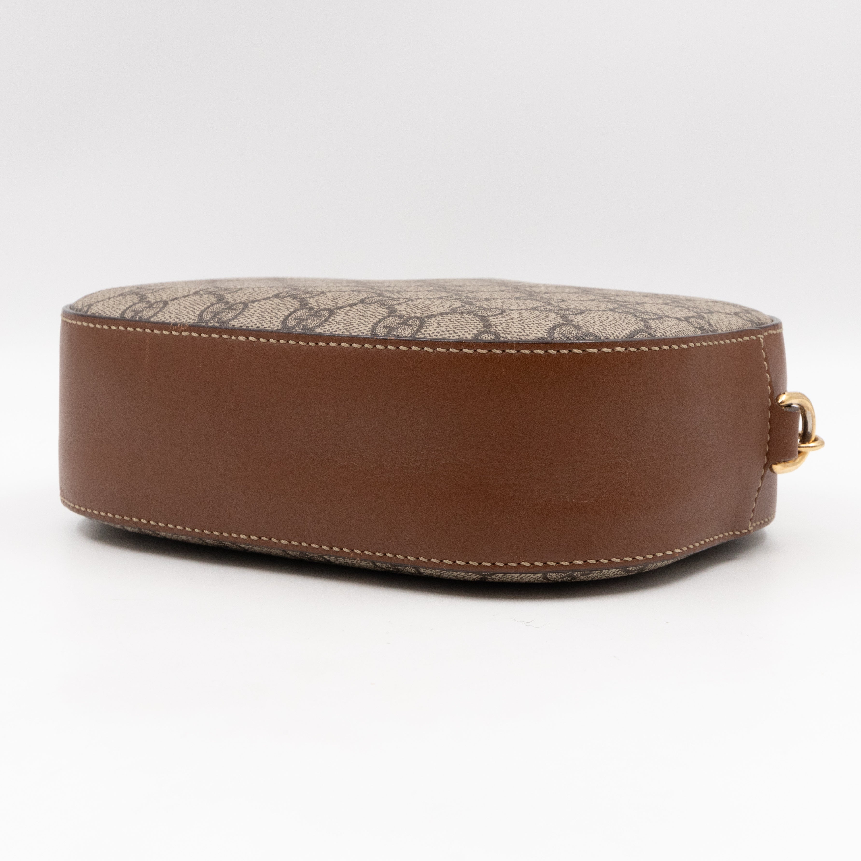 GG Supreme Mini Chain Shoulder Bag Tiger Embroidered