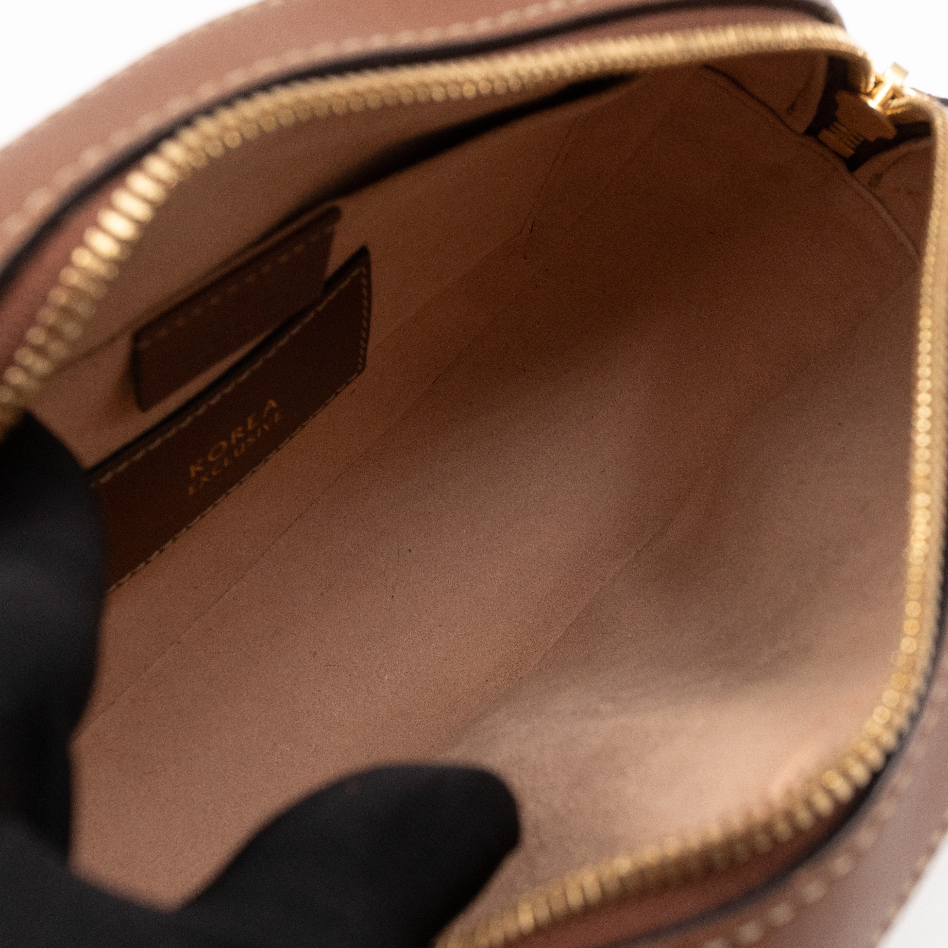 GG Supreme Mini Chain Shoulder Bag Tiger Embroidered