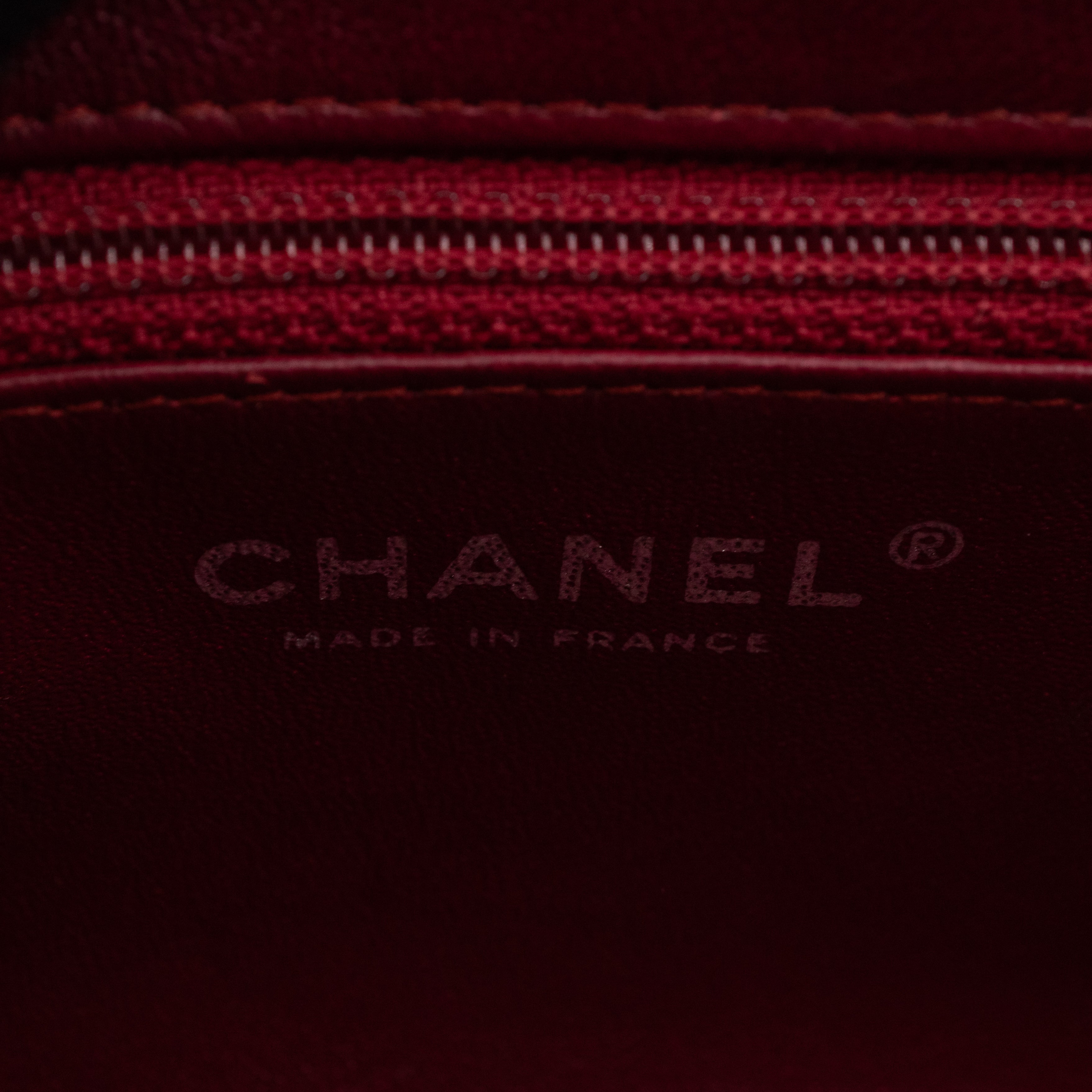 Timeless Clutch Quilted Red Patent Leather