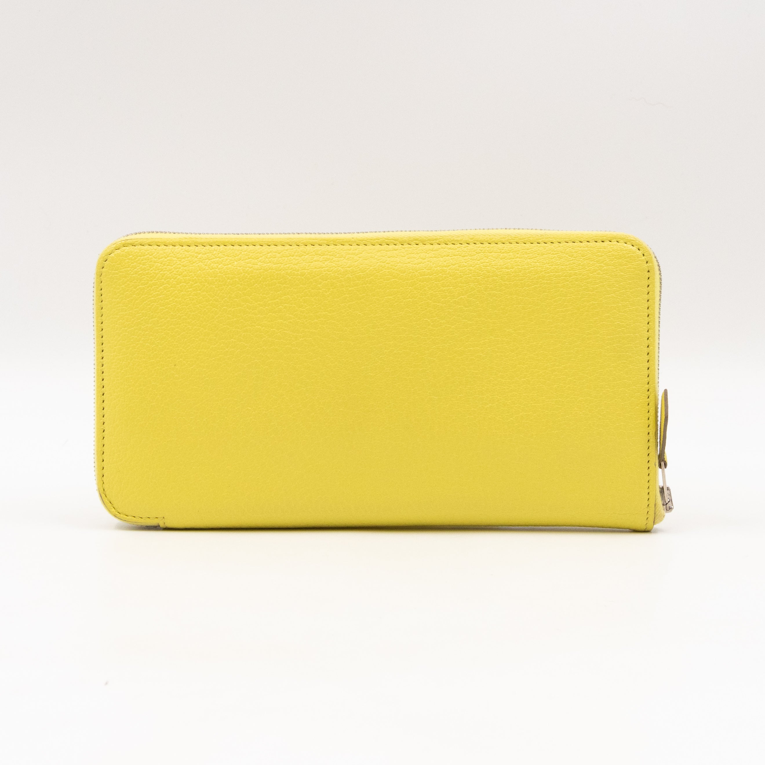 Azap Classique Long Wallet Yellow Leather