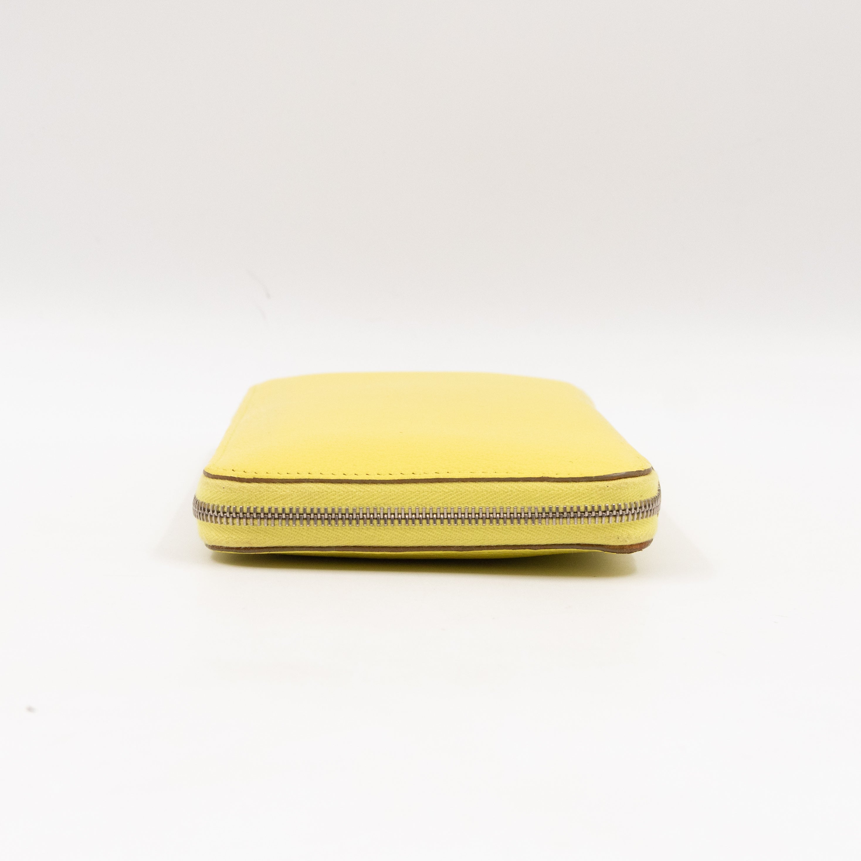 Azap Classique Long Wallet Yellow Leather