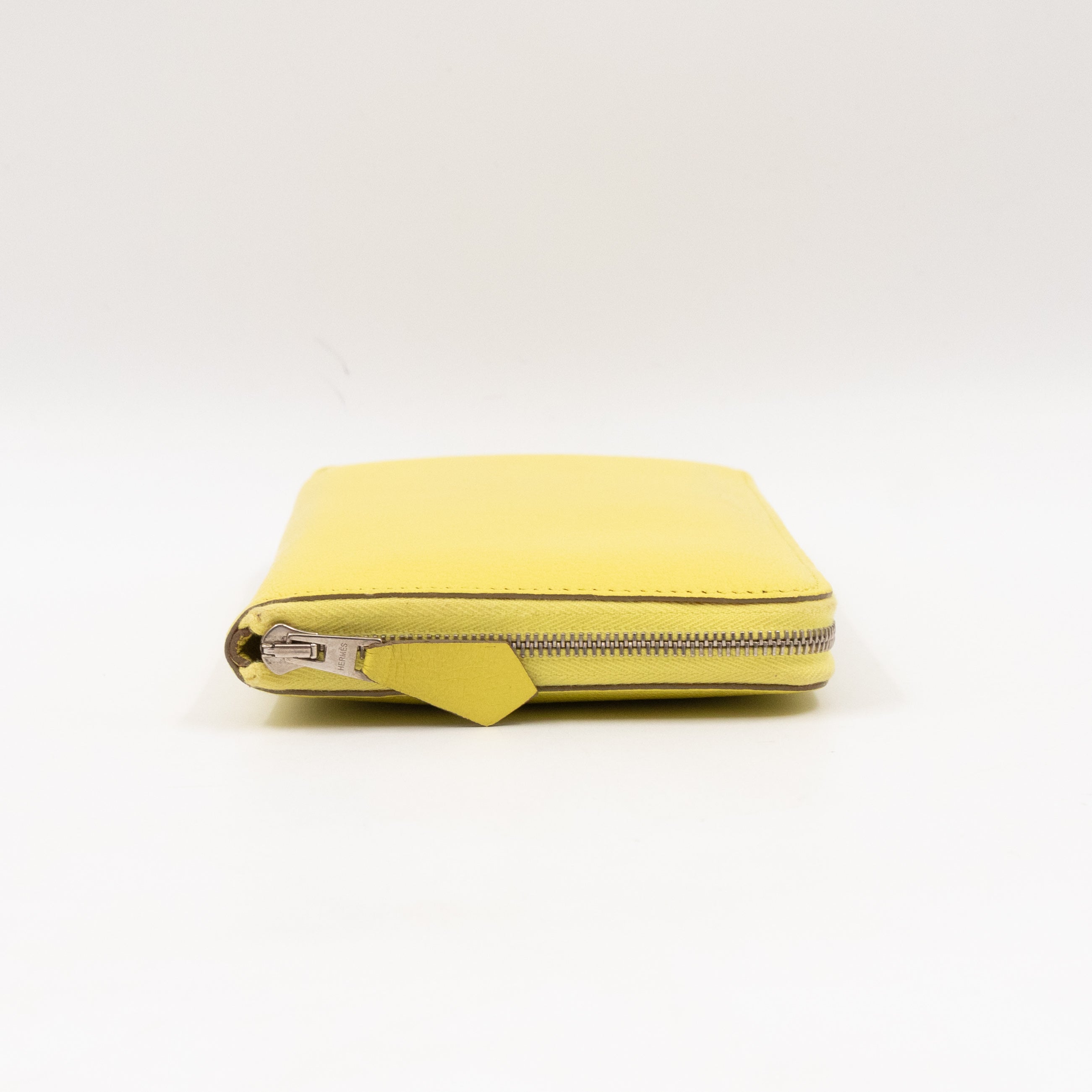 Azap Classique Long Wallet Yellow Leather