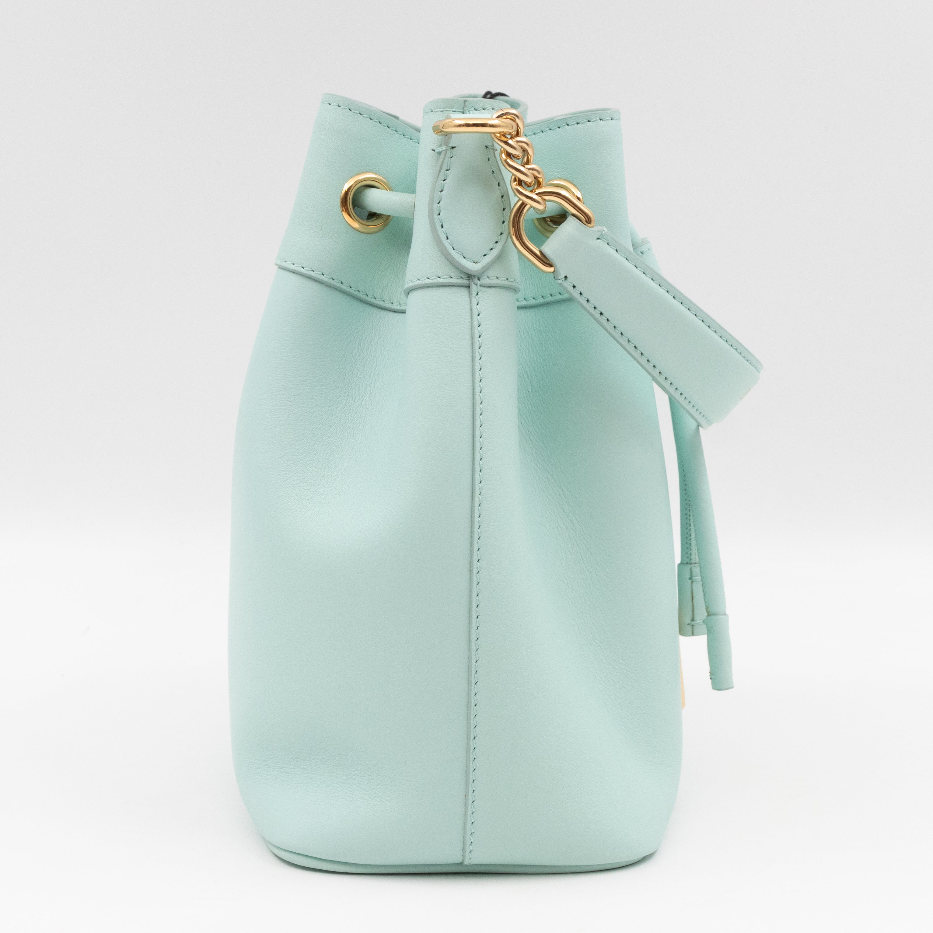 DG Bucket Bag Millennials Light Blue Leather