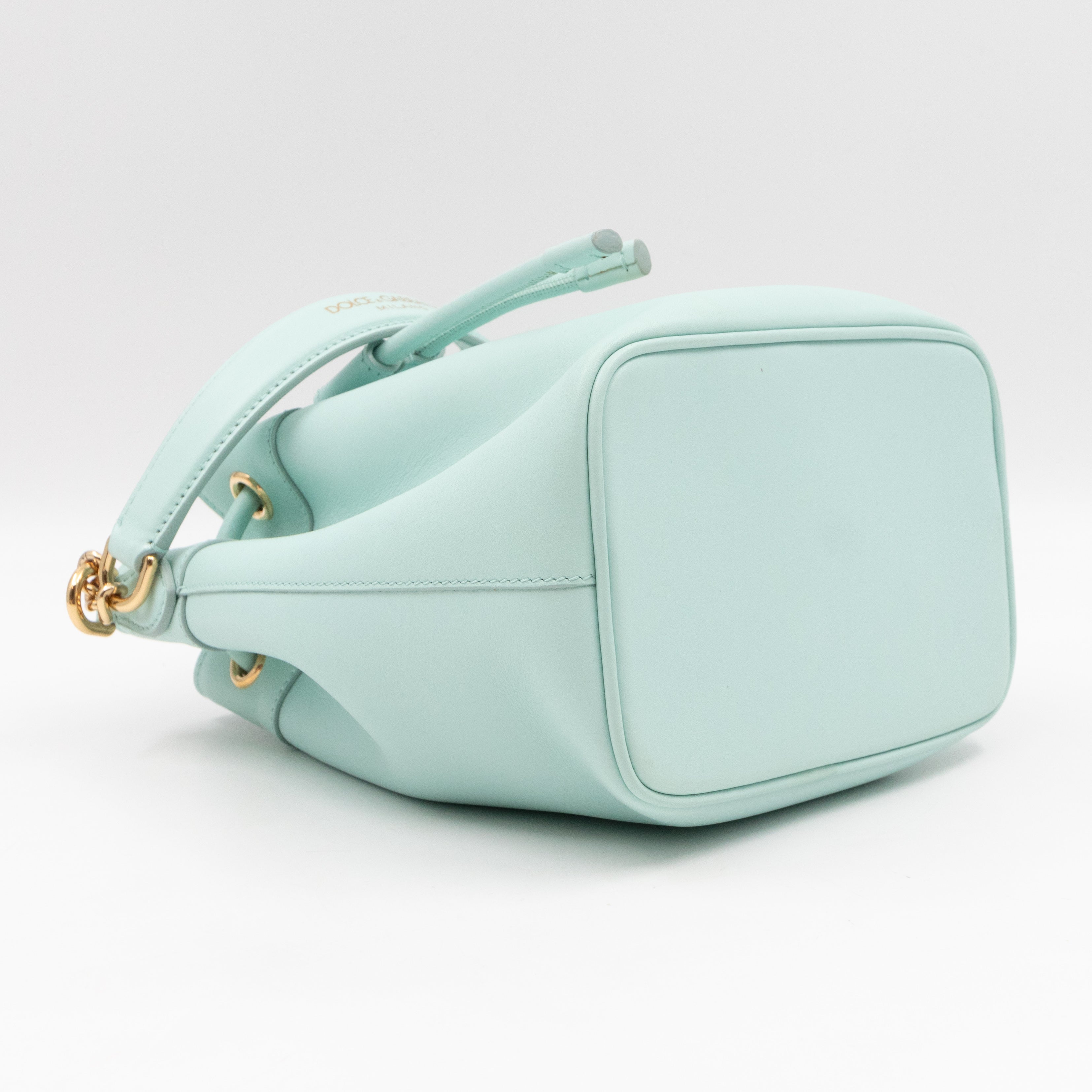 DG Bucket Bag Millennials Light Blue Leather