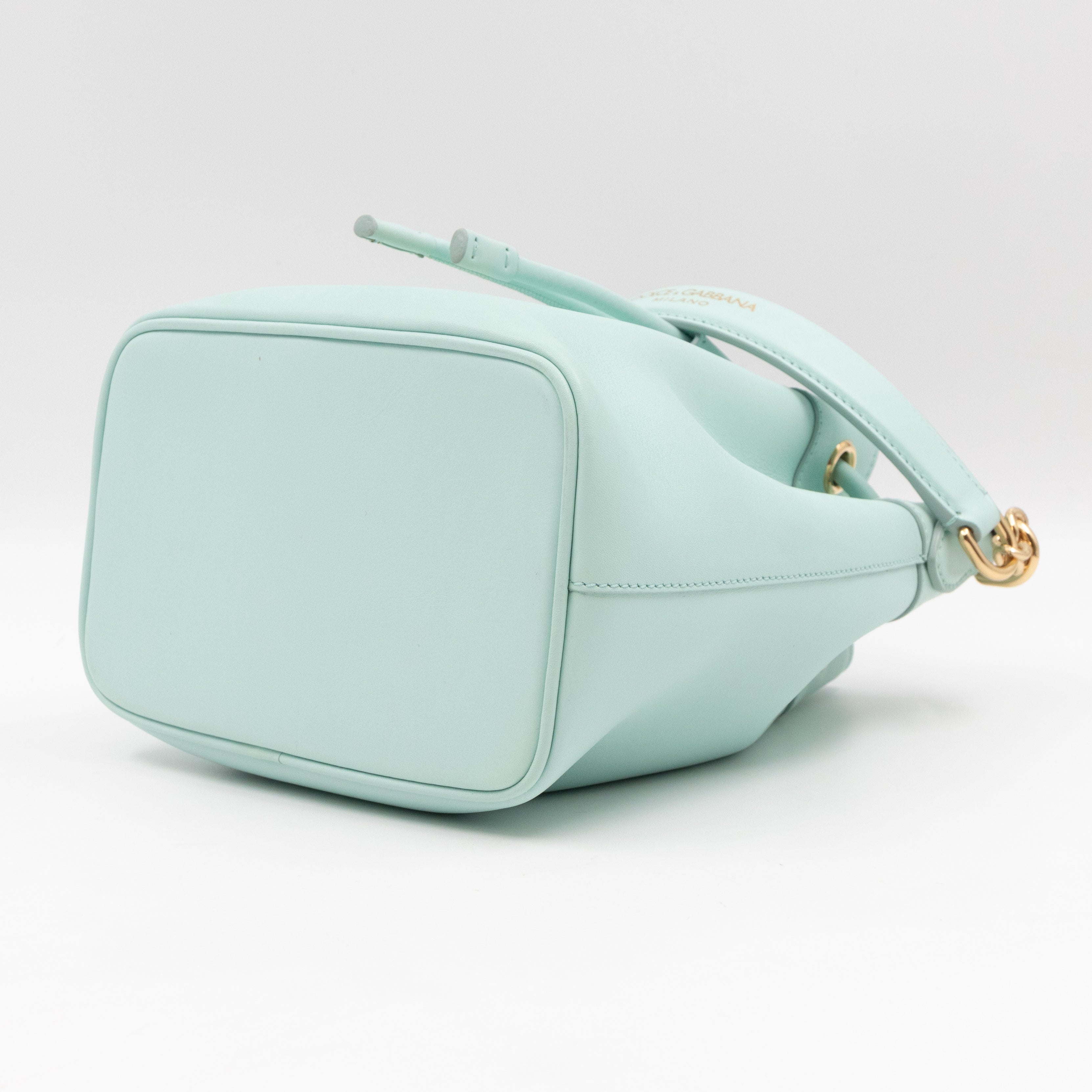 DG Bucket Bag Millennials Light Blue Leather