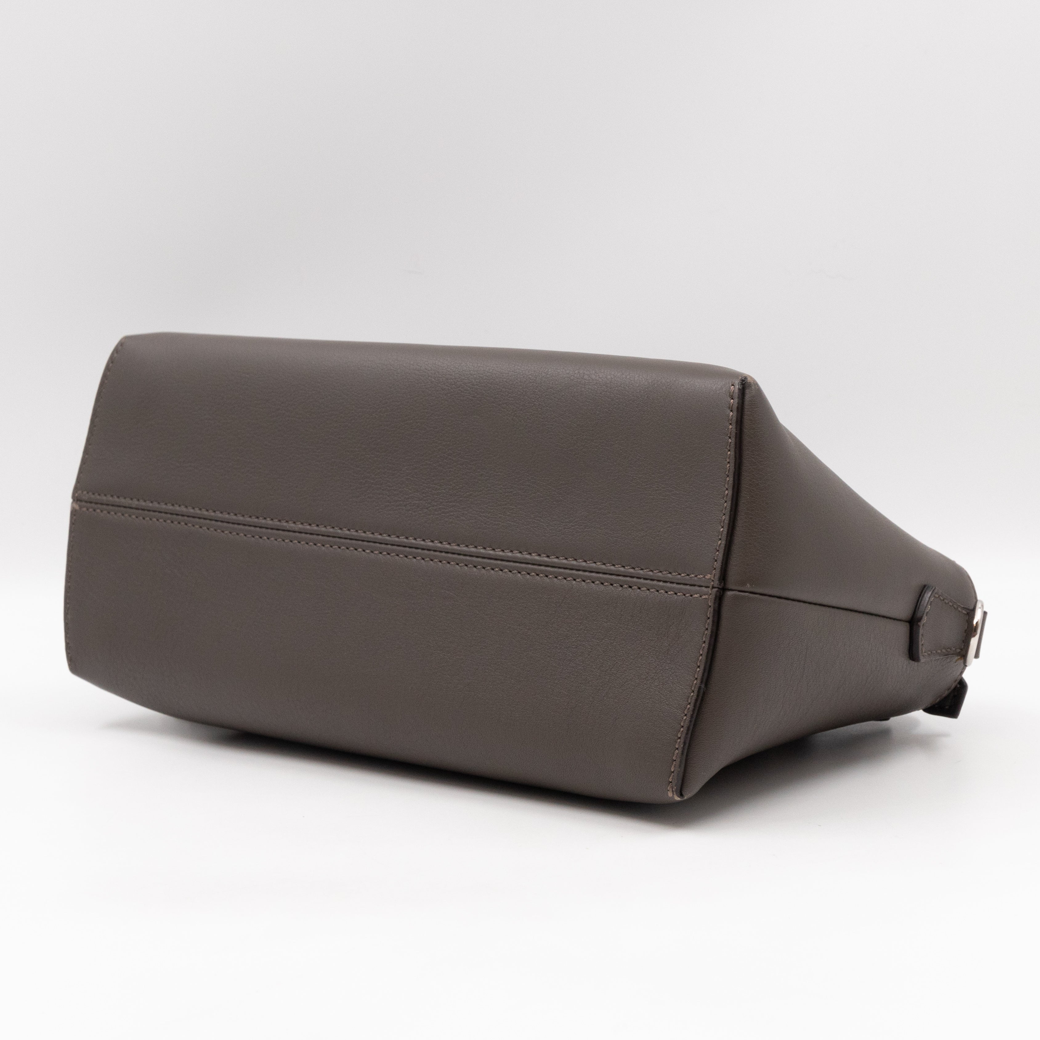 By The Way Medium Carbone Leather