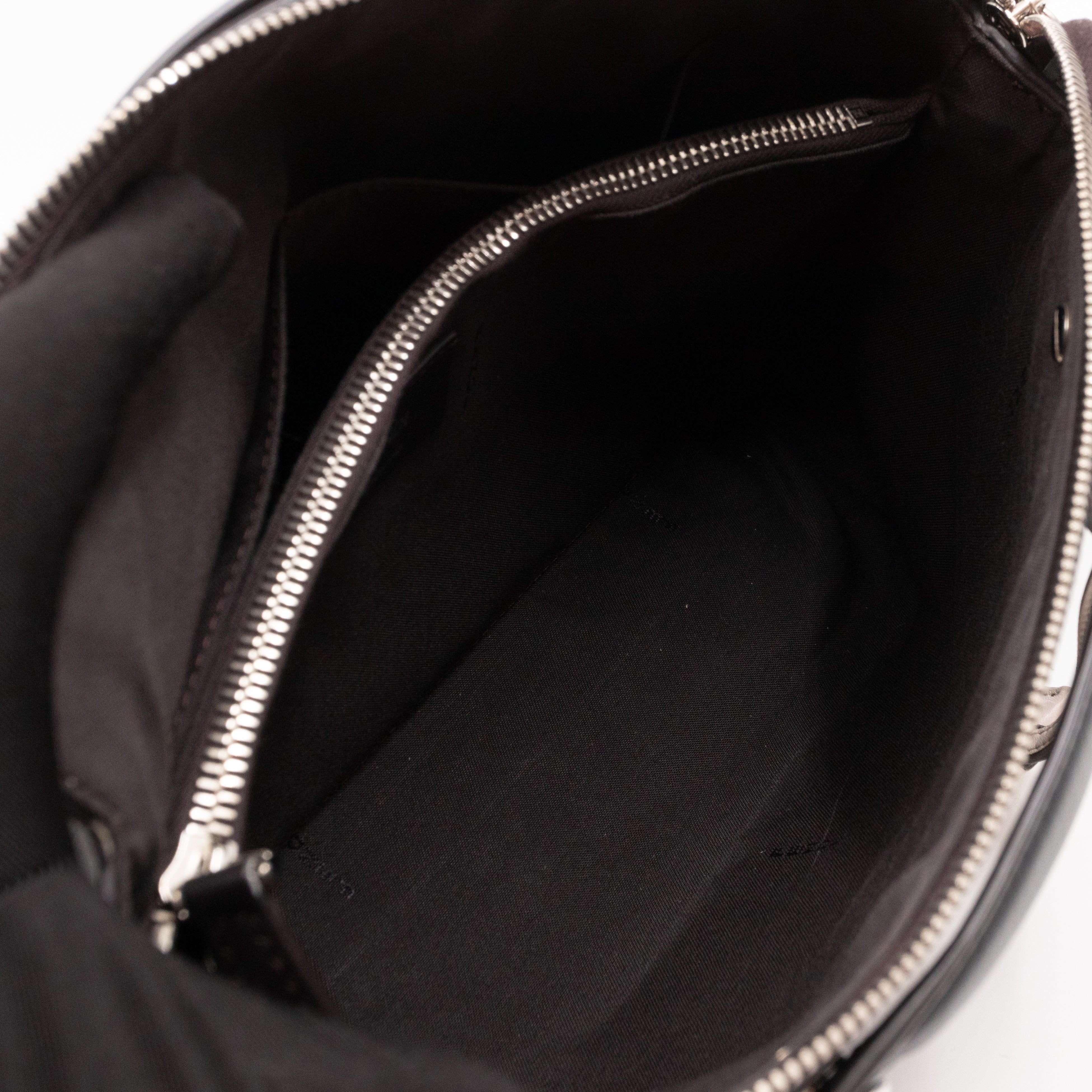 By The Way Medium Carbone Leather