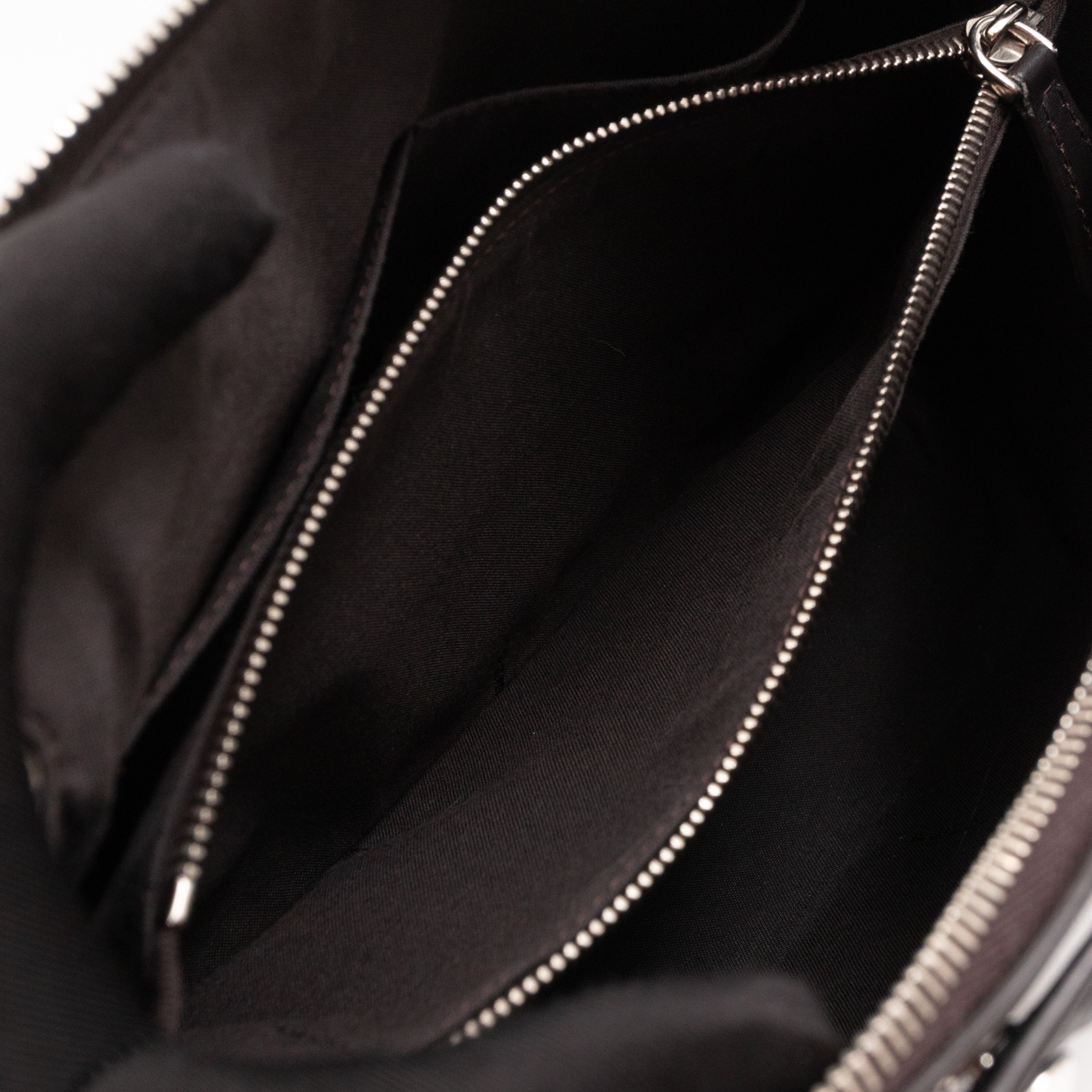 By The Way Medium Carbone Leather