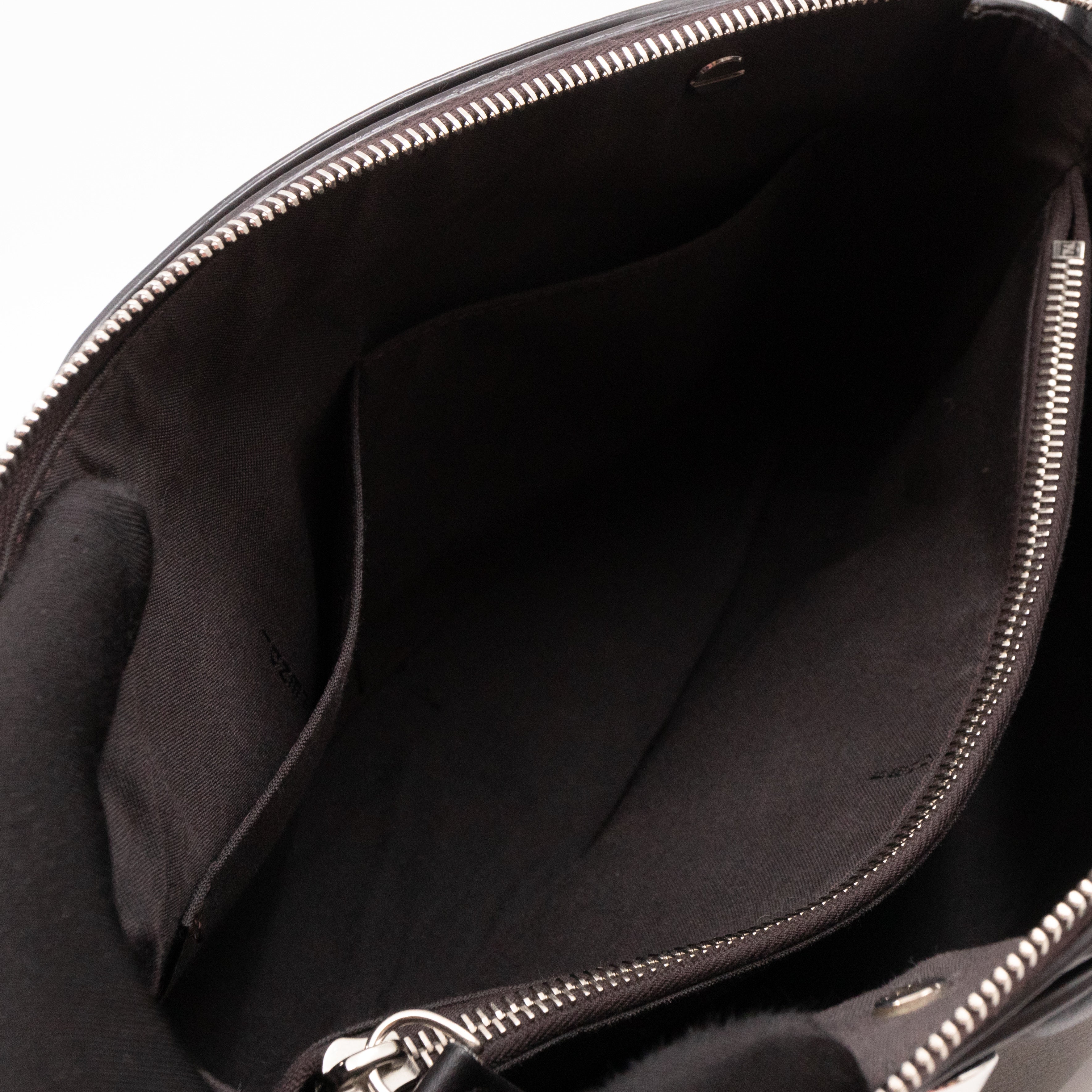 By The Way Medium Carbone Leather