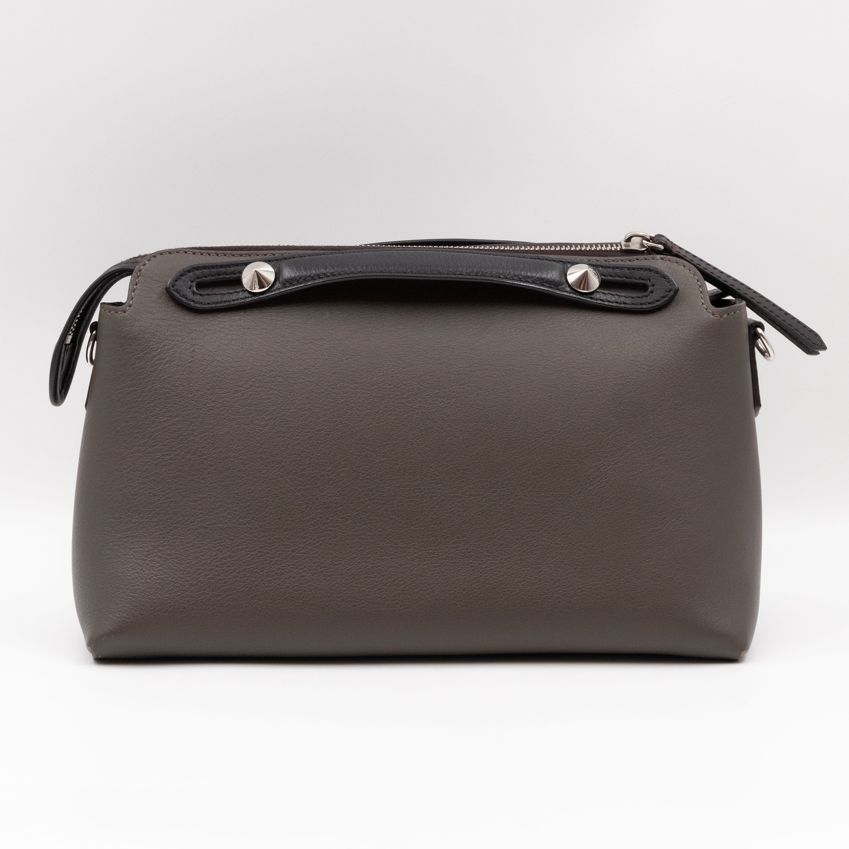 By The Way Medium Carbone Leather
