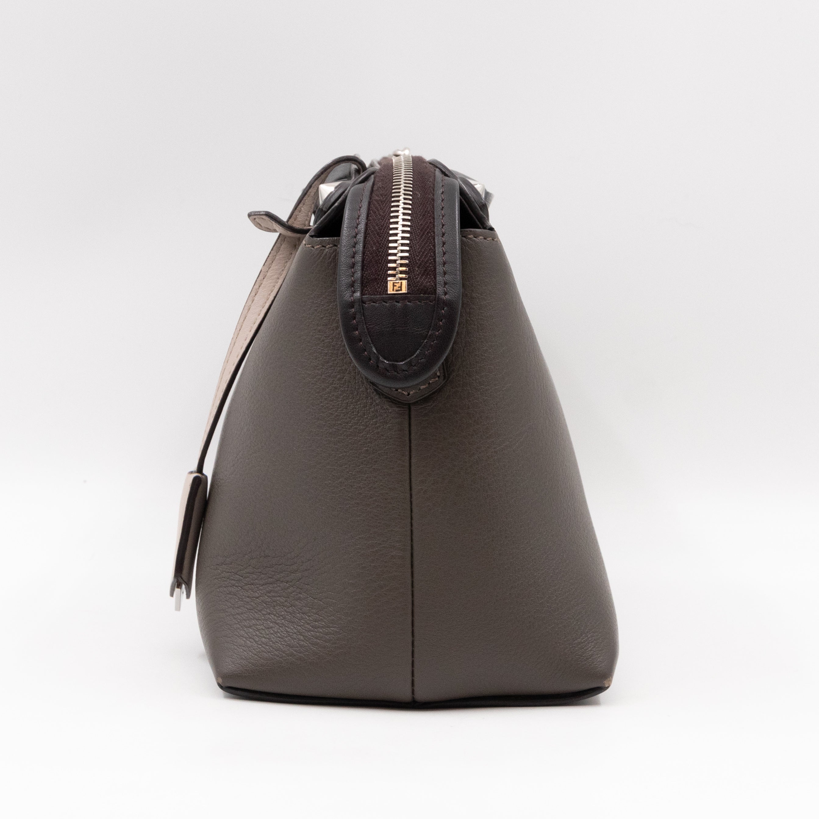 By The Way Medium Carbone Leather