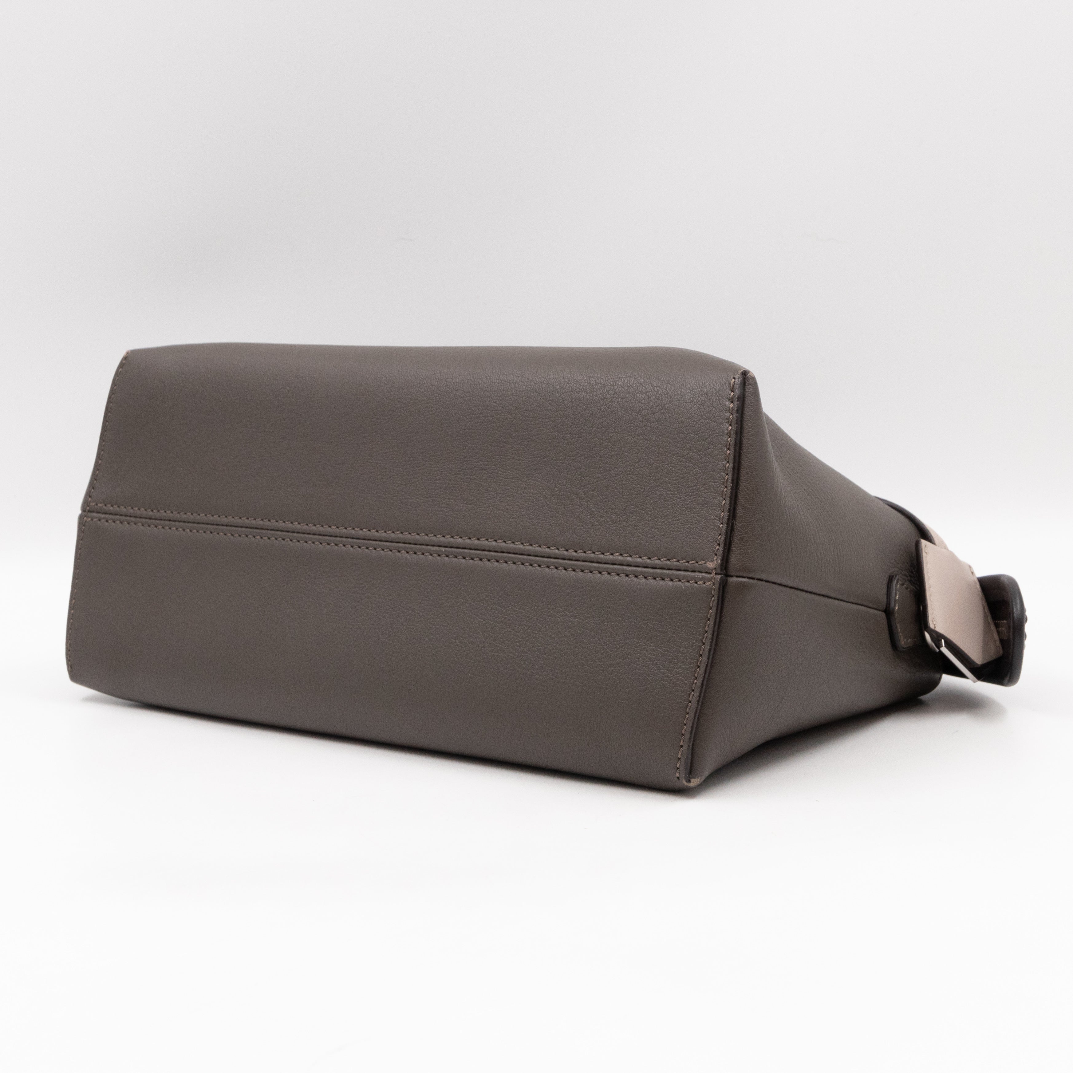 By The Way Medium Carbone Leather