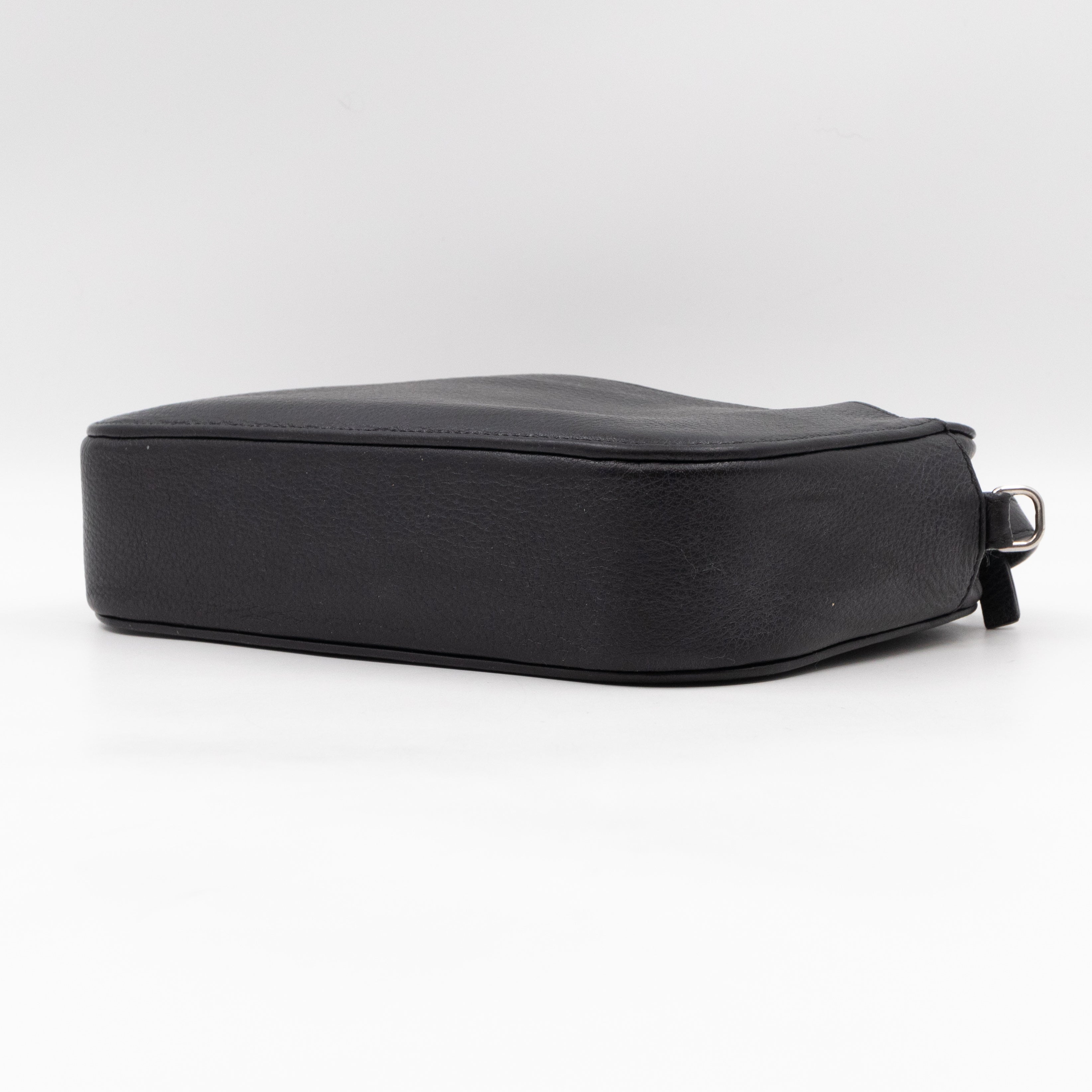 Everyday Camera Bag Small Black Leather