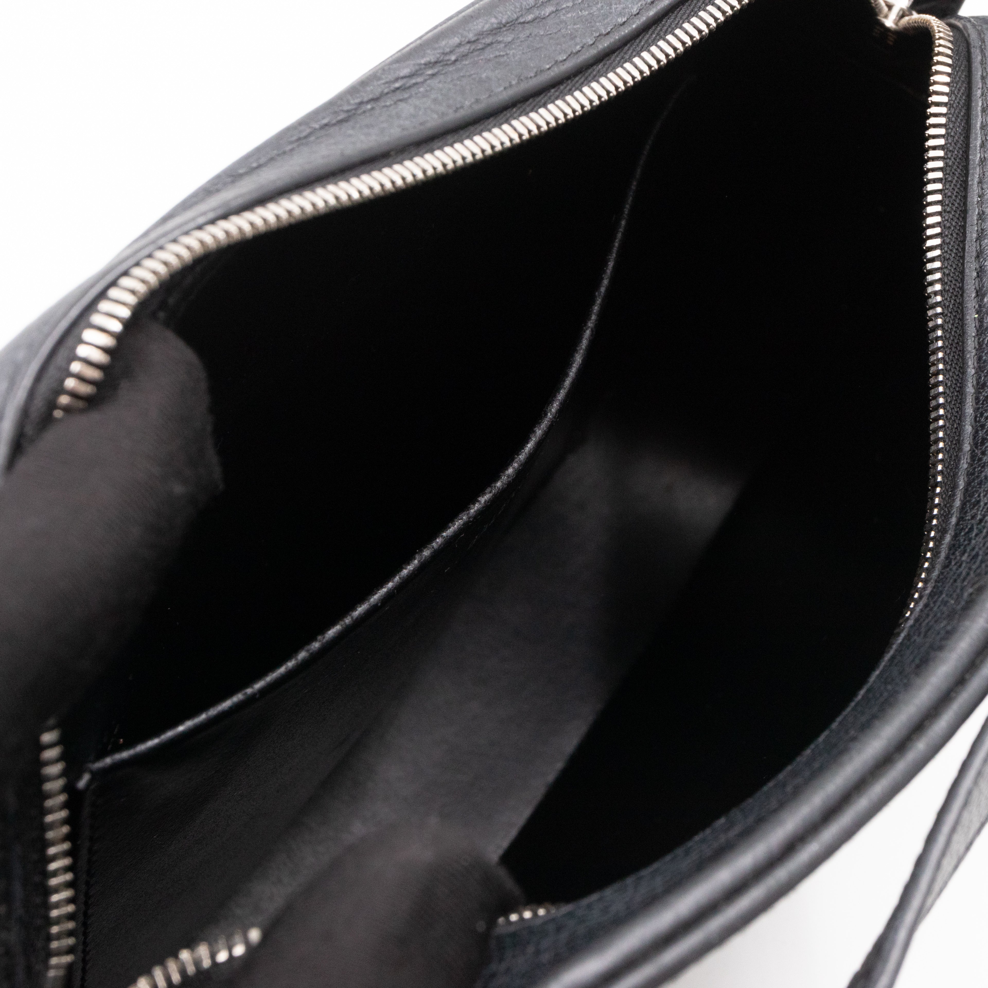 Everyday Camera Bag Small Black Leather