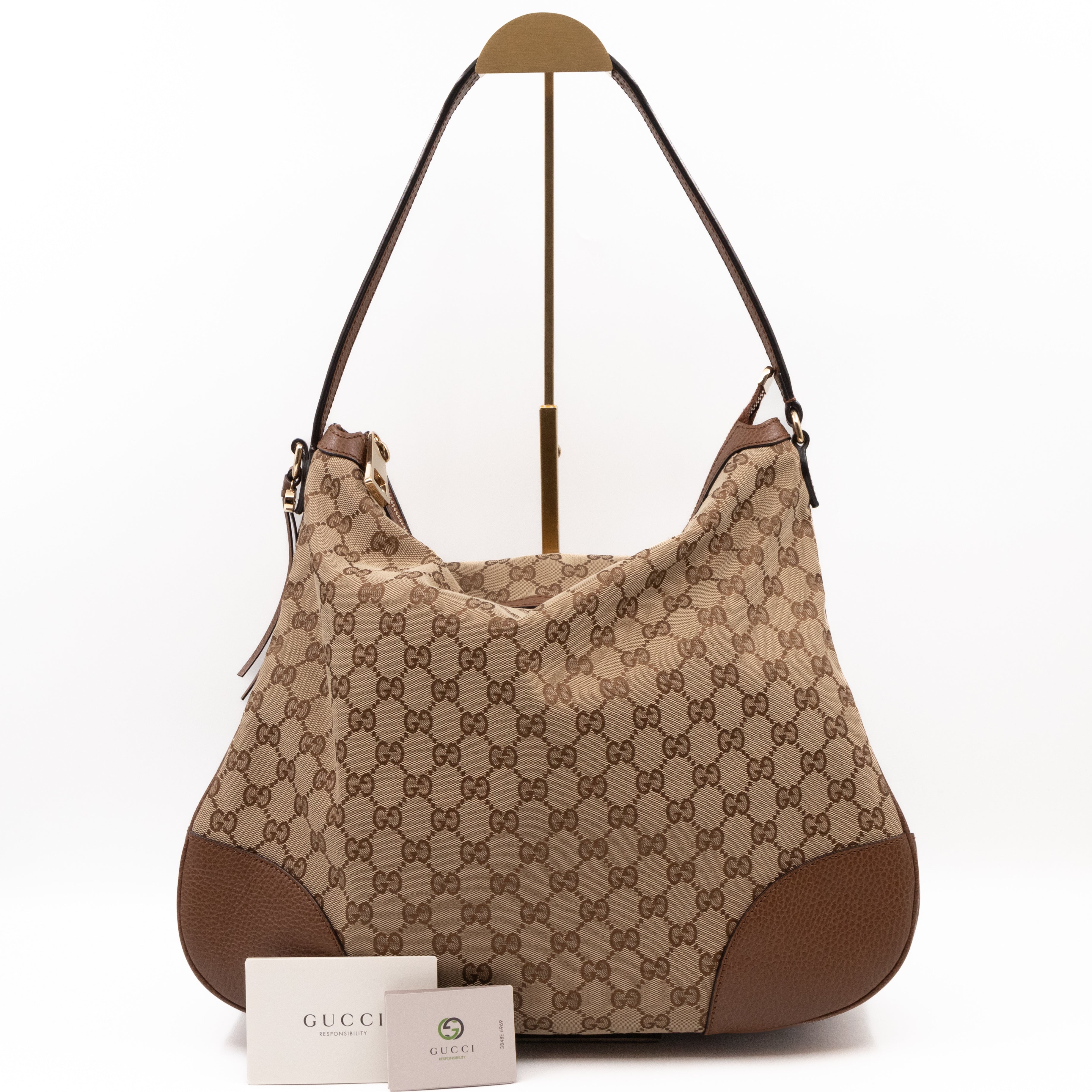 GG Supreme Soft Hobo Tote Bag