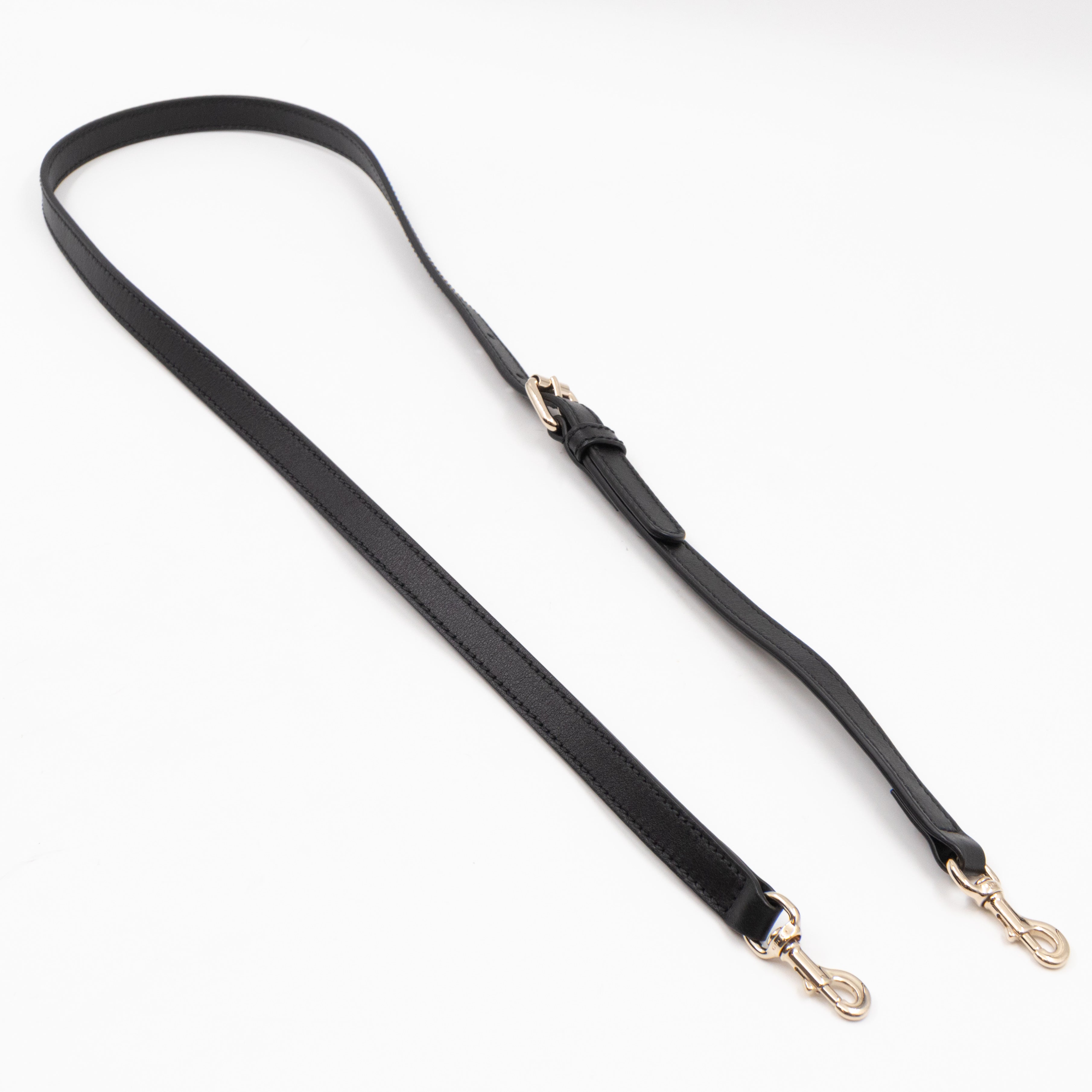 Dome Shoulder Bag Microguccissima Black Leather